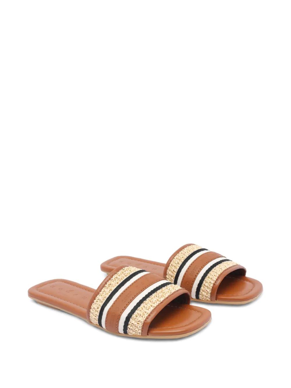 HOGAN Elegant Calf Leather Sandals for Women