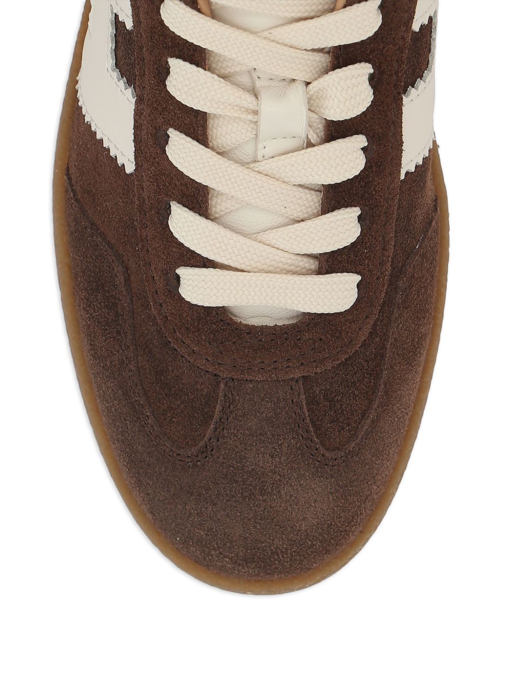 HOGAN Suede Platform Lace-Up Shoes