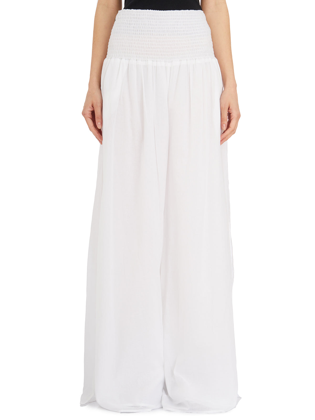 NU High-Waisted Cotton Pants - Size 1