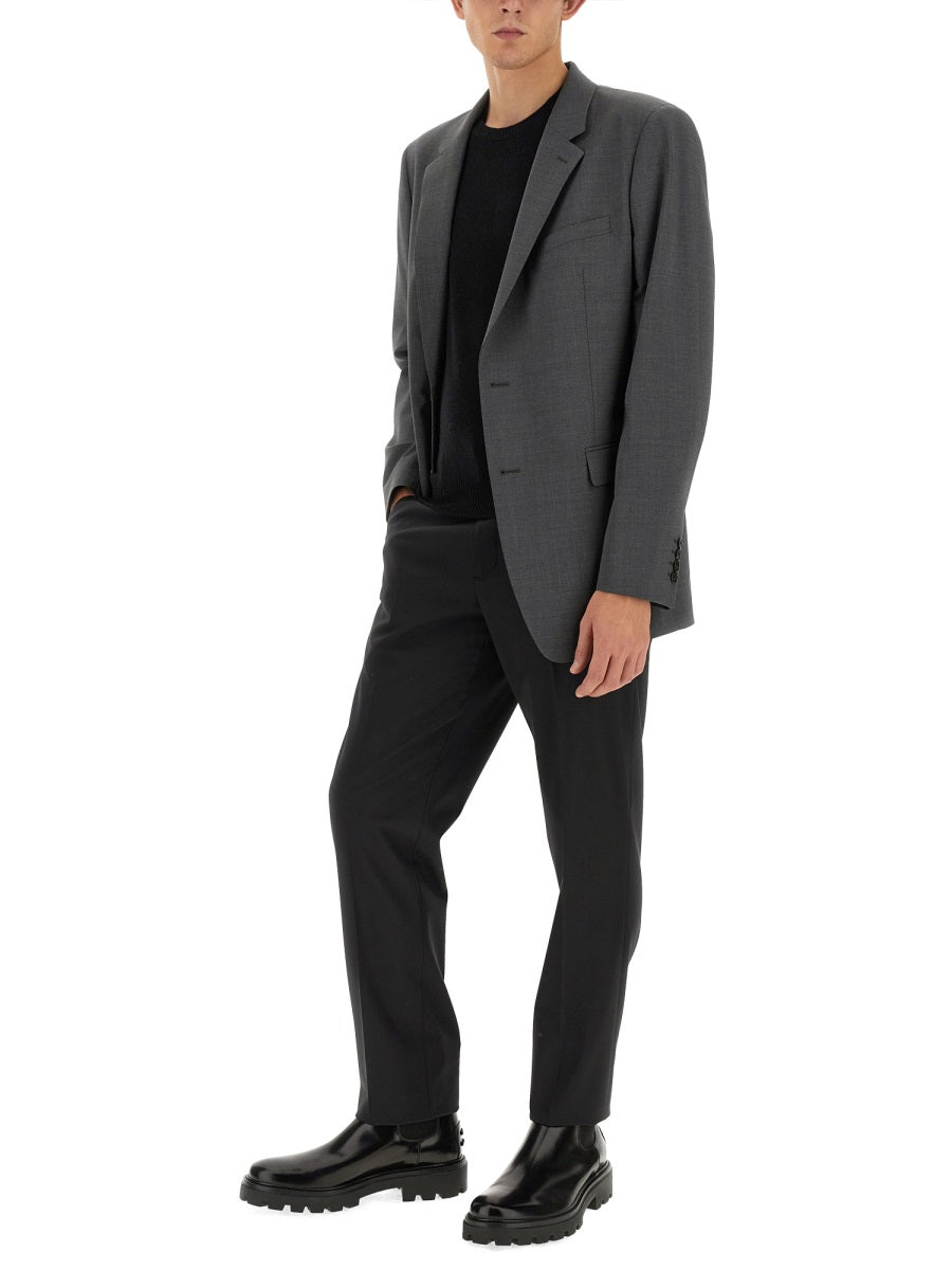 THEORY Single Breasted Wool Jacket - Size 42