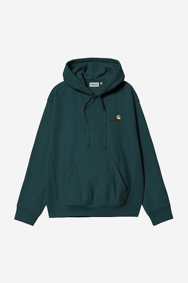 CARHARTT WIP Hooded American Script Sweatshirt for Men