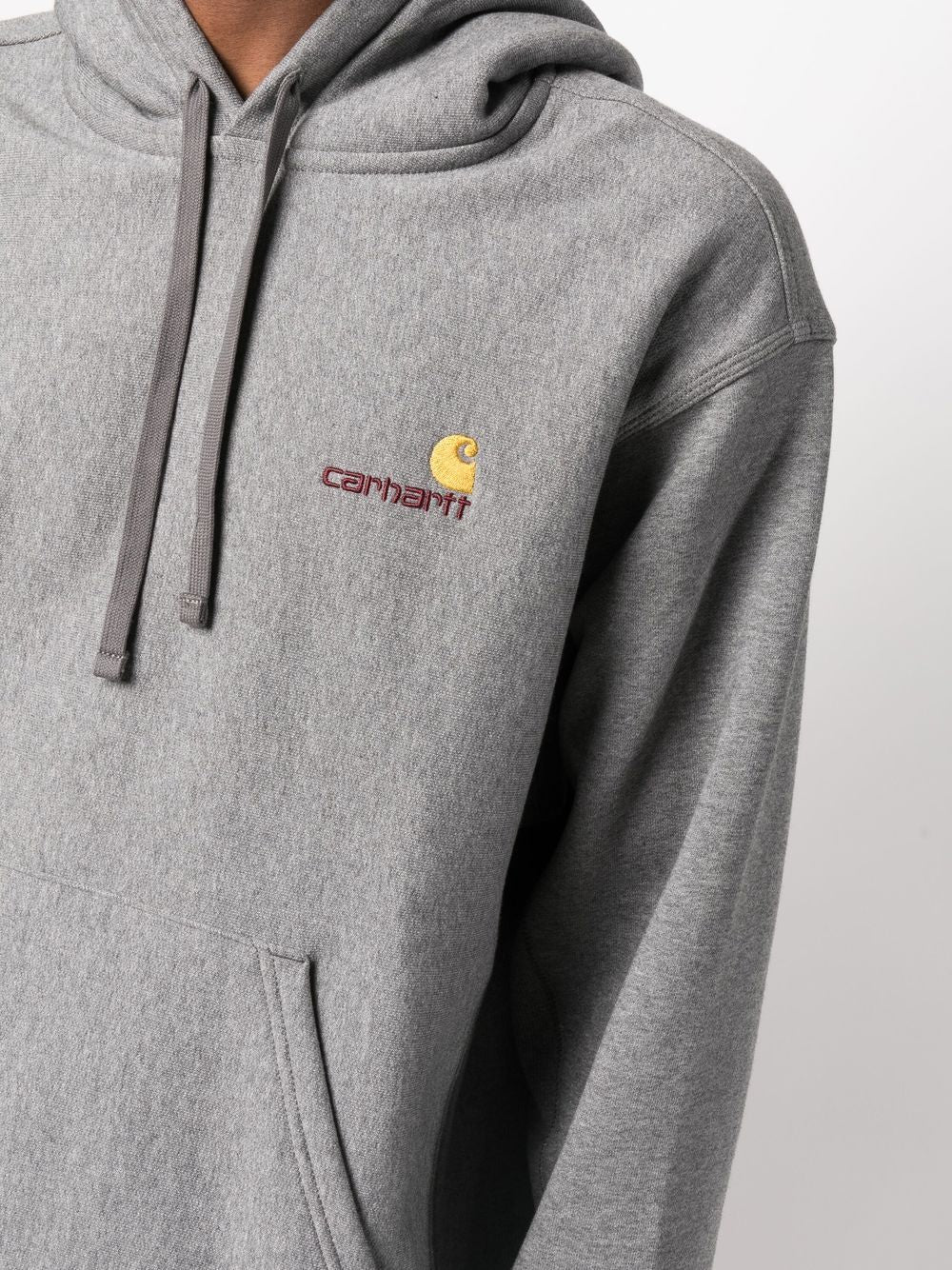 CARHARTT WIP Logo Cotton Blend Hoodie for Men - FW25