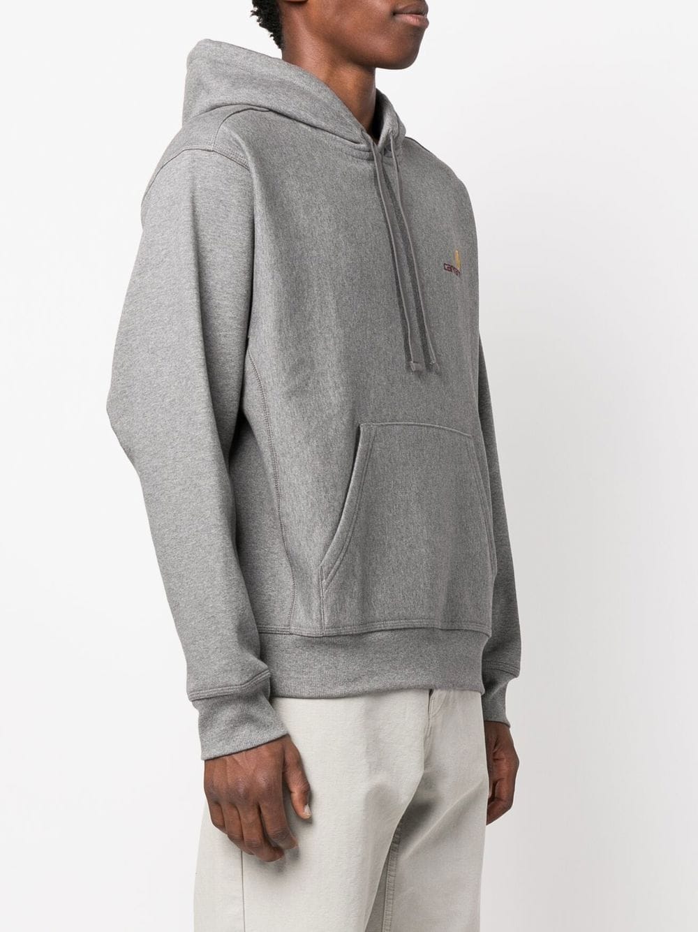 CARHARTT WIP Logo Cotton Blend Hoodie for Men - FW25