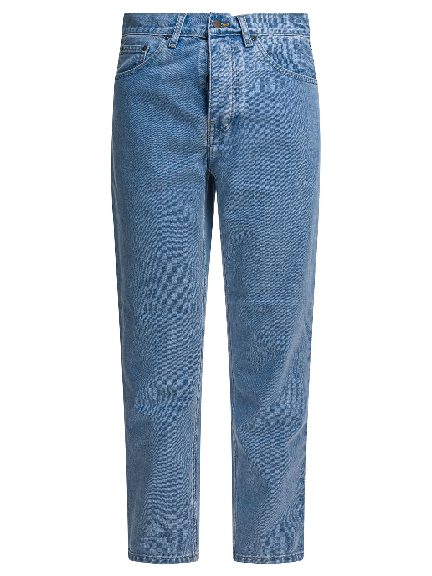 CARHARTT WIP Relaxed Fit Mid Rise Jeans for Men