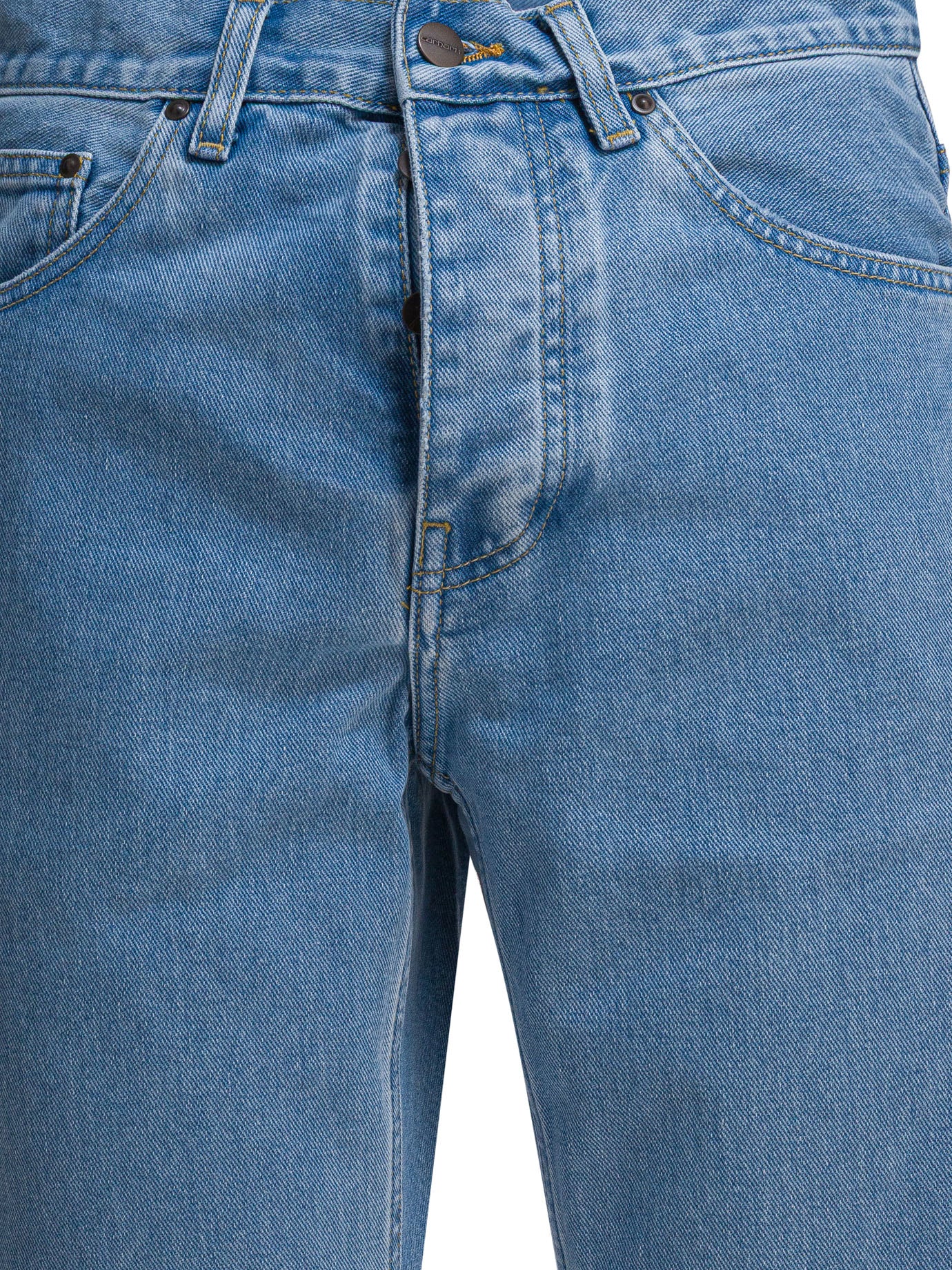 CARHARTT WIP Relaxed Fit Mid Rise Jeans for Men