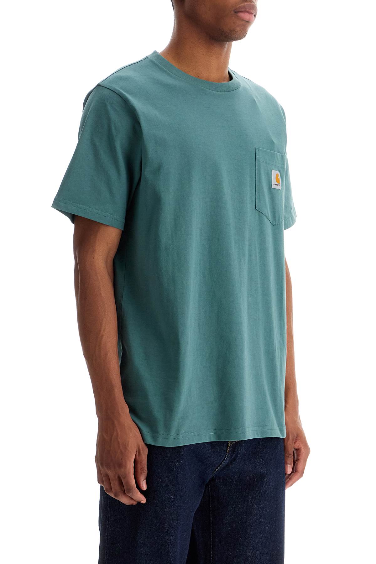 CARHARTT WIP Men's S/S Pocket T-Shirt - Silverpine