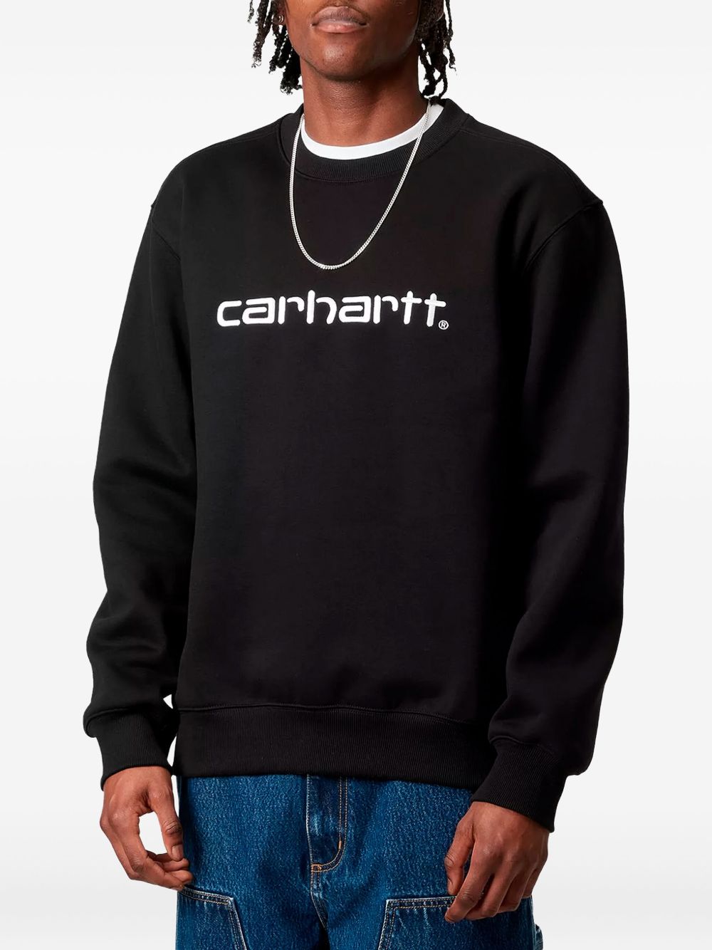 CARHARTT WIP Logo Crewneck Sweatshirt