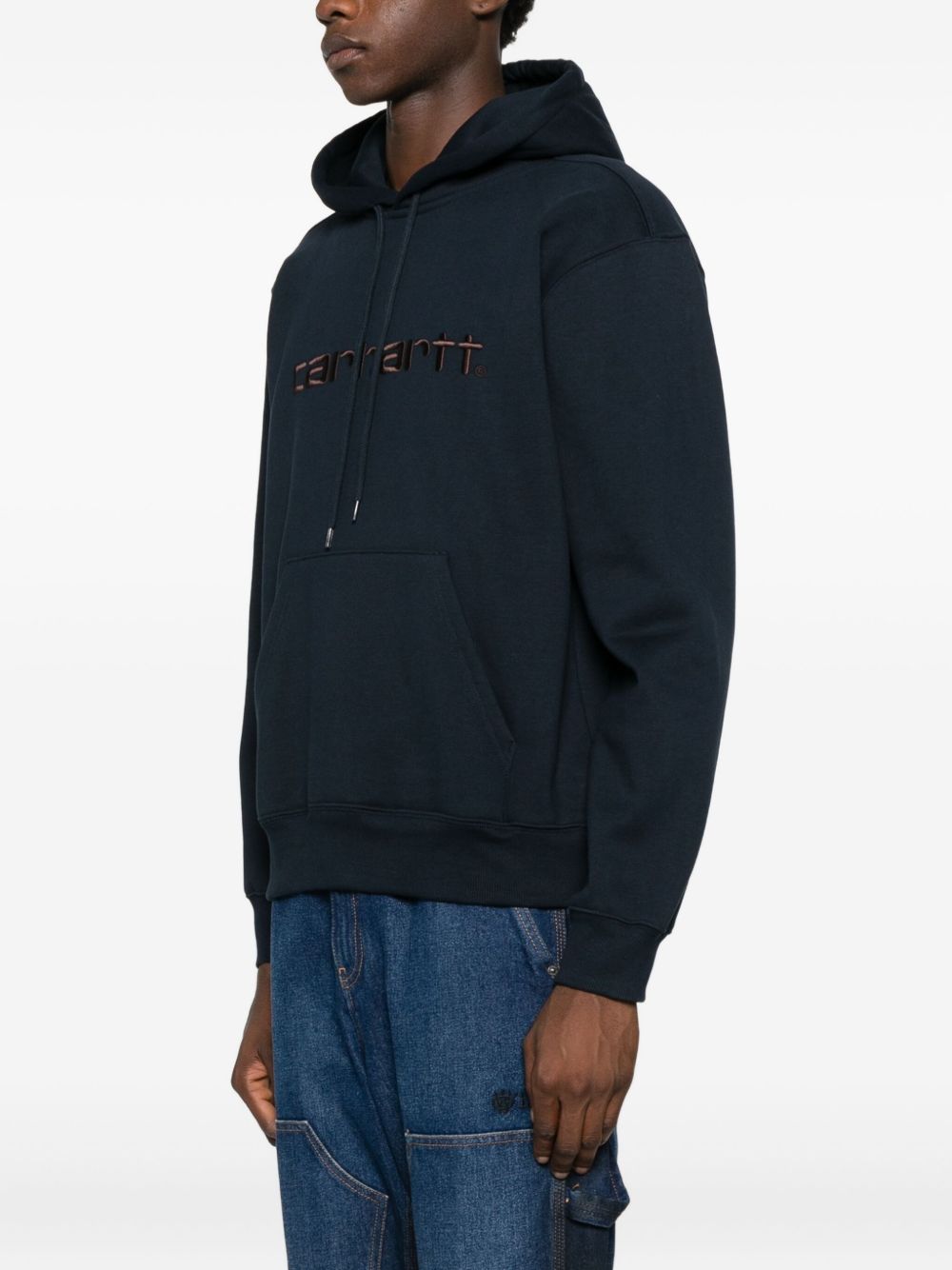 CARHARTT WIP Logo Cotton Hoodie for Men - Fall/Winter 2025