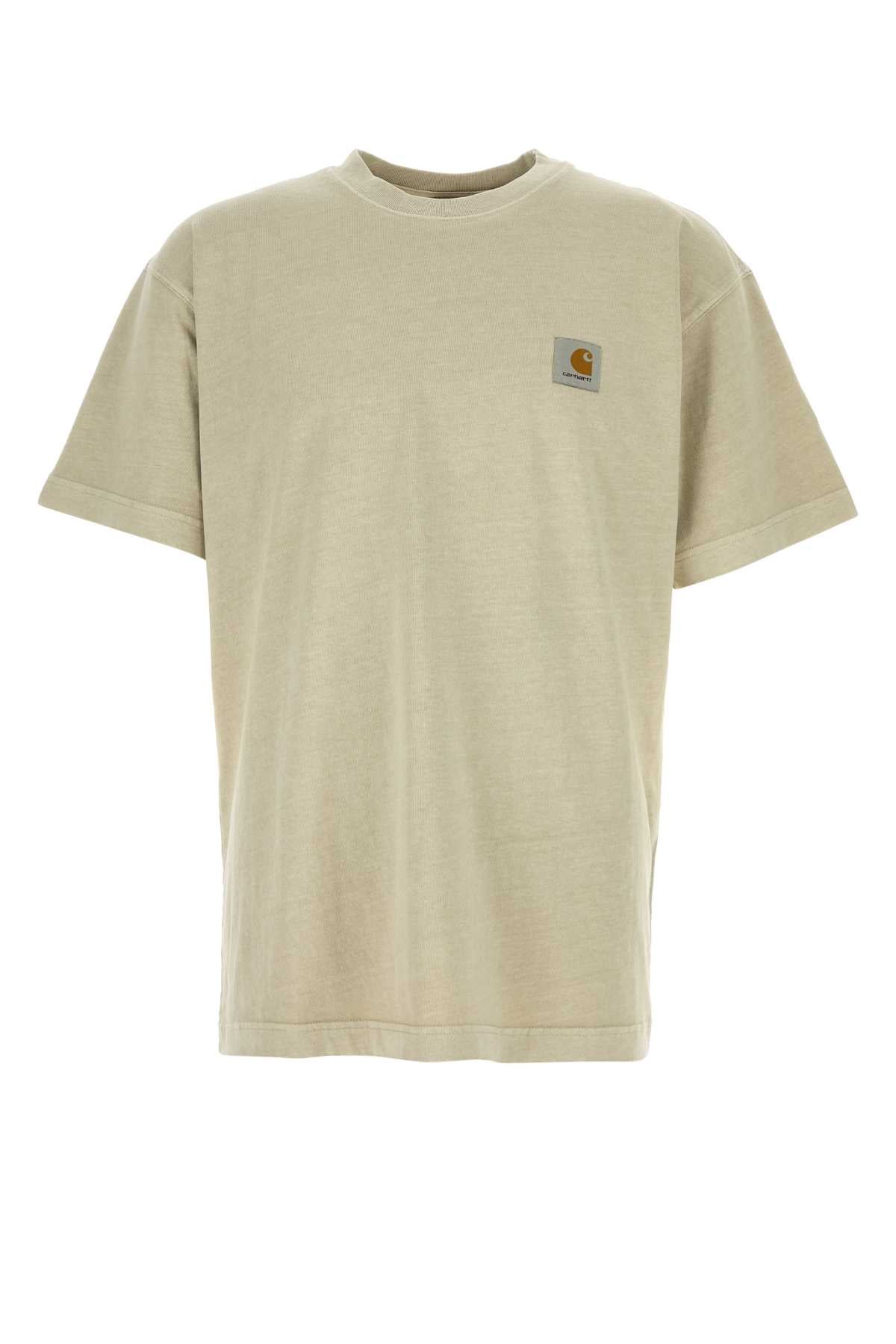 CARHARTT WIP Sand Cotton Vista S/S T-Shirt