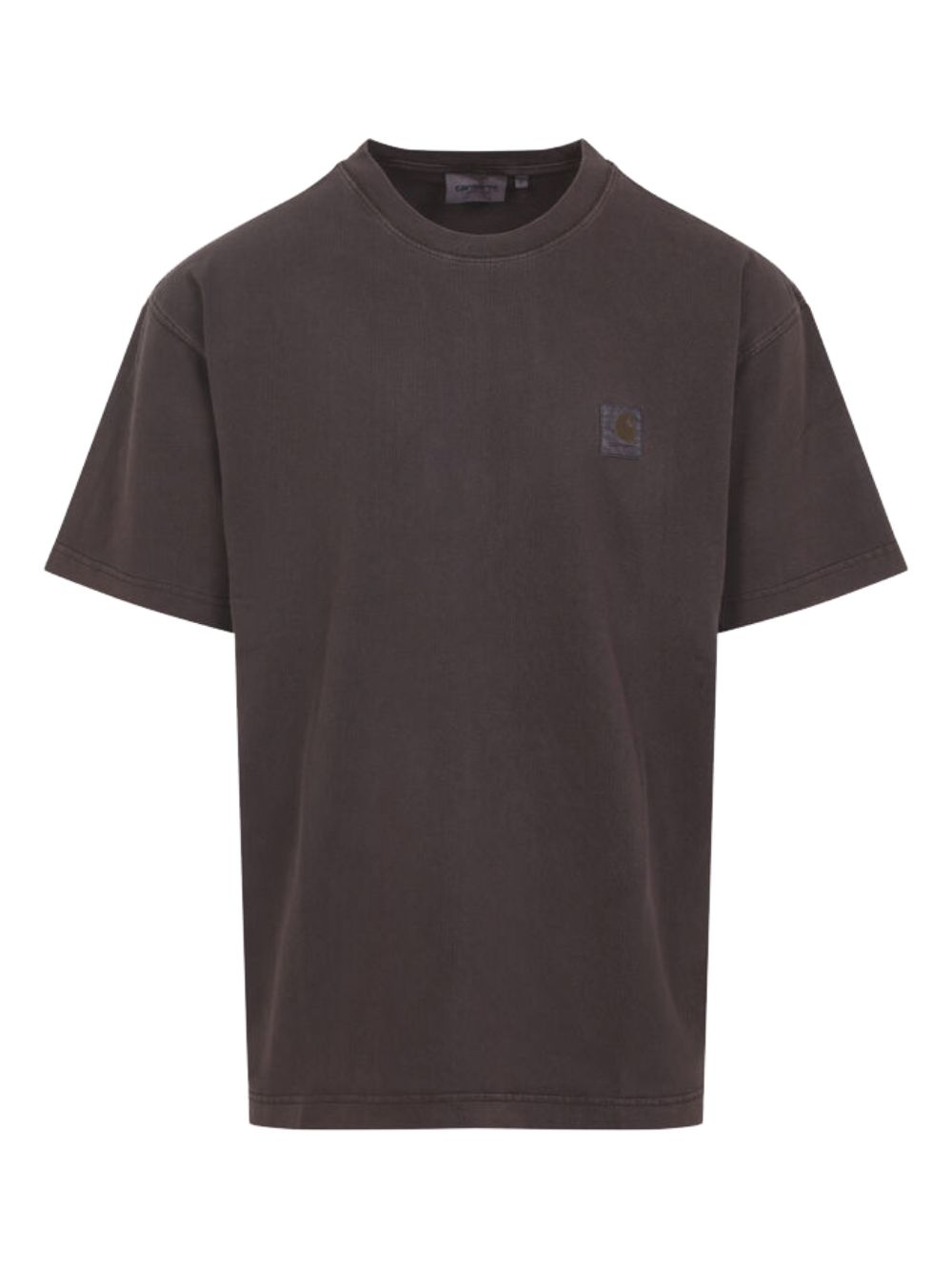 CARHARTT WIP Logo Cotton T-Shirt - Men’s Short Sleeve Round Neck