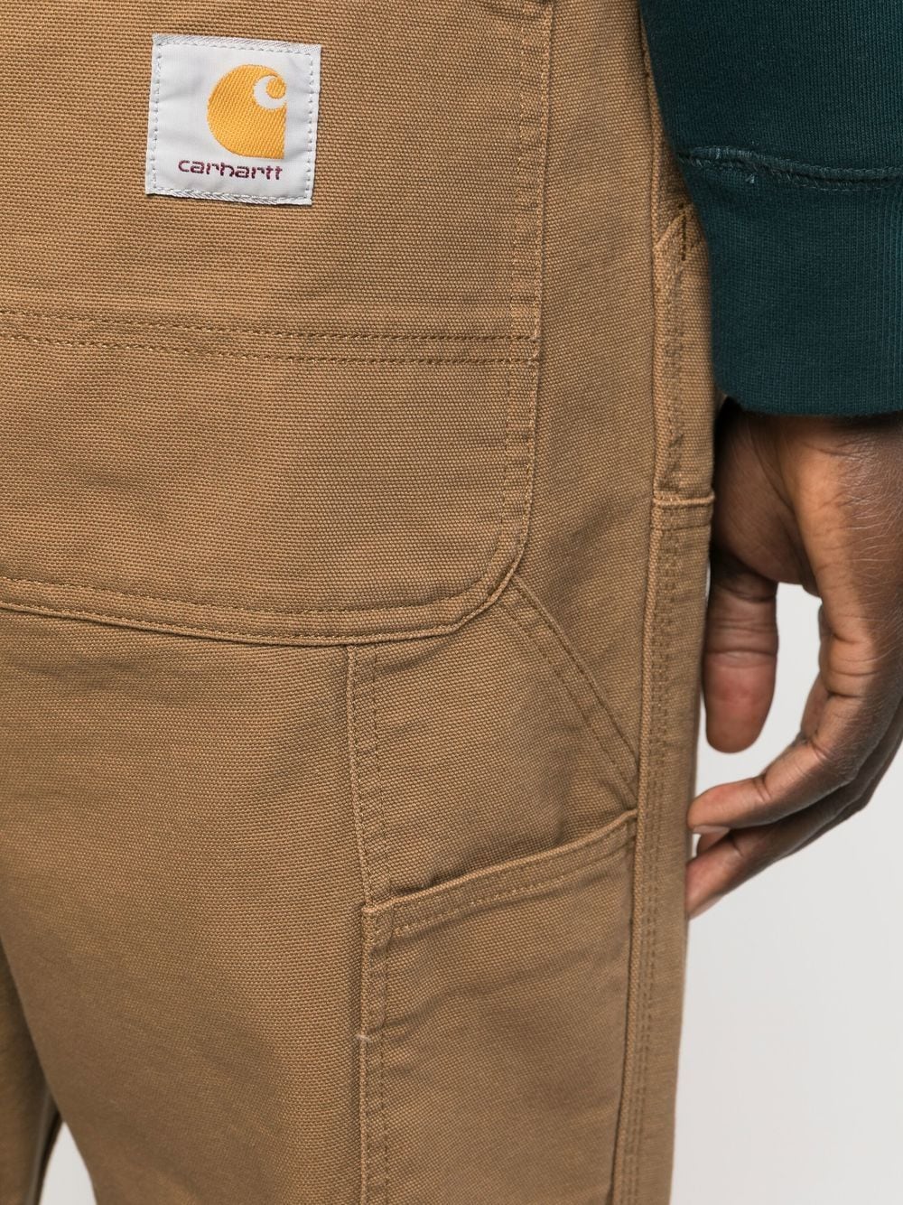 CARHARTT WIP Double Knee Organic Cotton Trousers for Men
