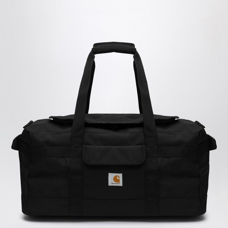 CARHARTT WIP Black Canvas Jack Duffle Handbag