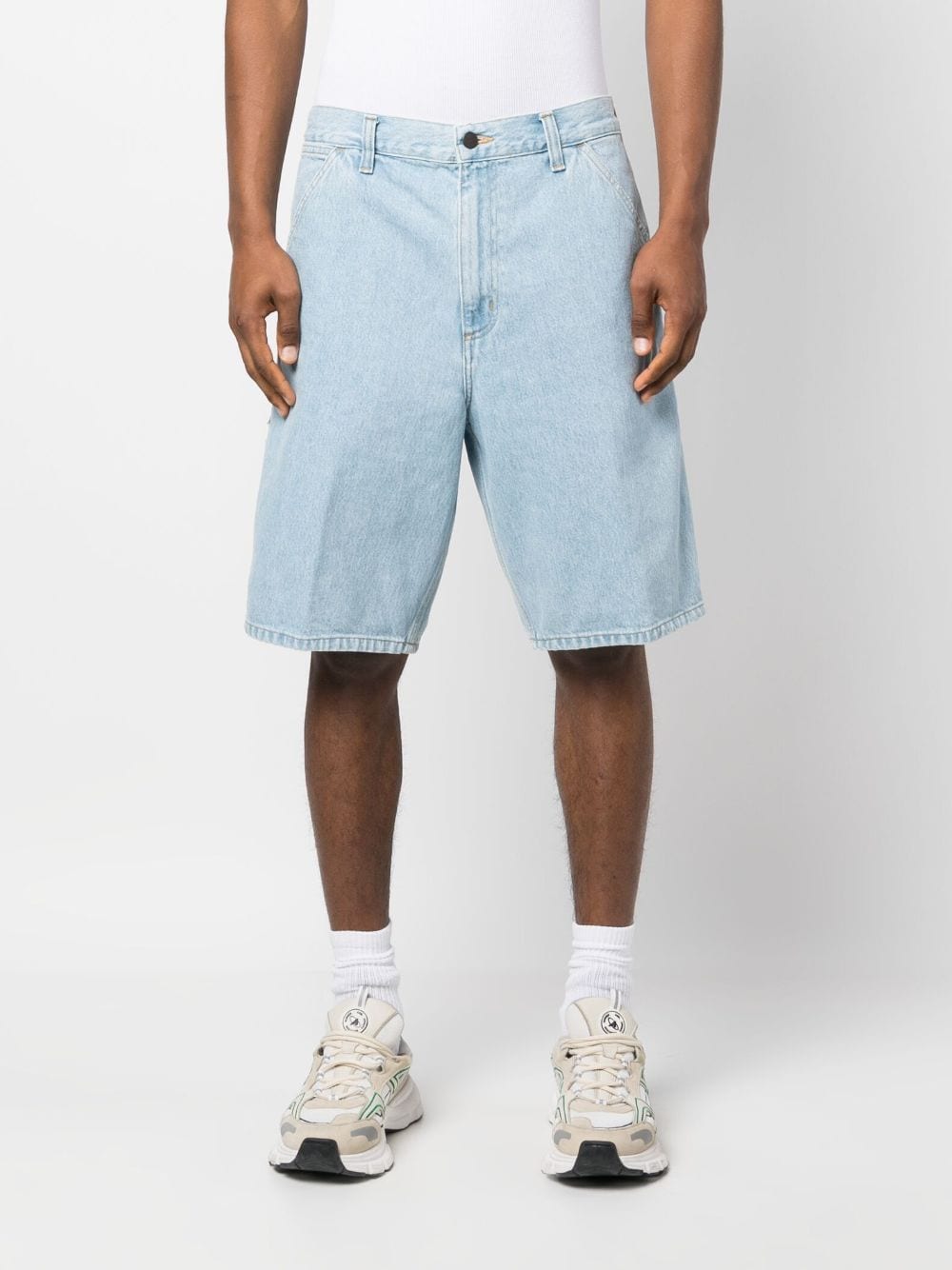 CARHARTT WIP Single Knee Denim Shorts