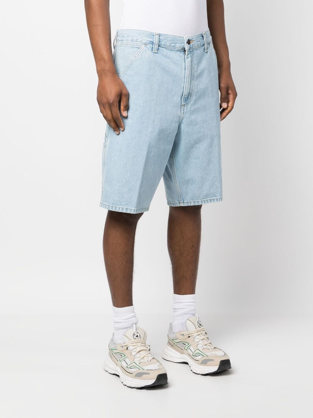 CARHARTT WIP Single Knee Denim Shorts