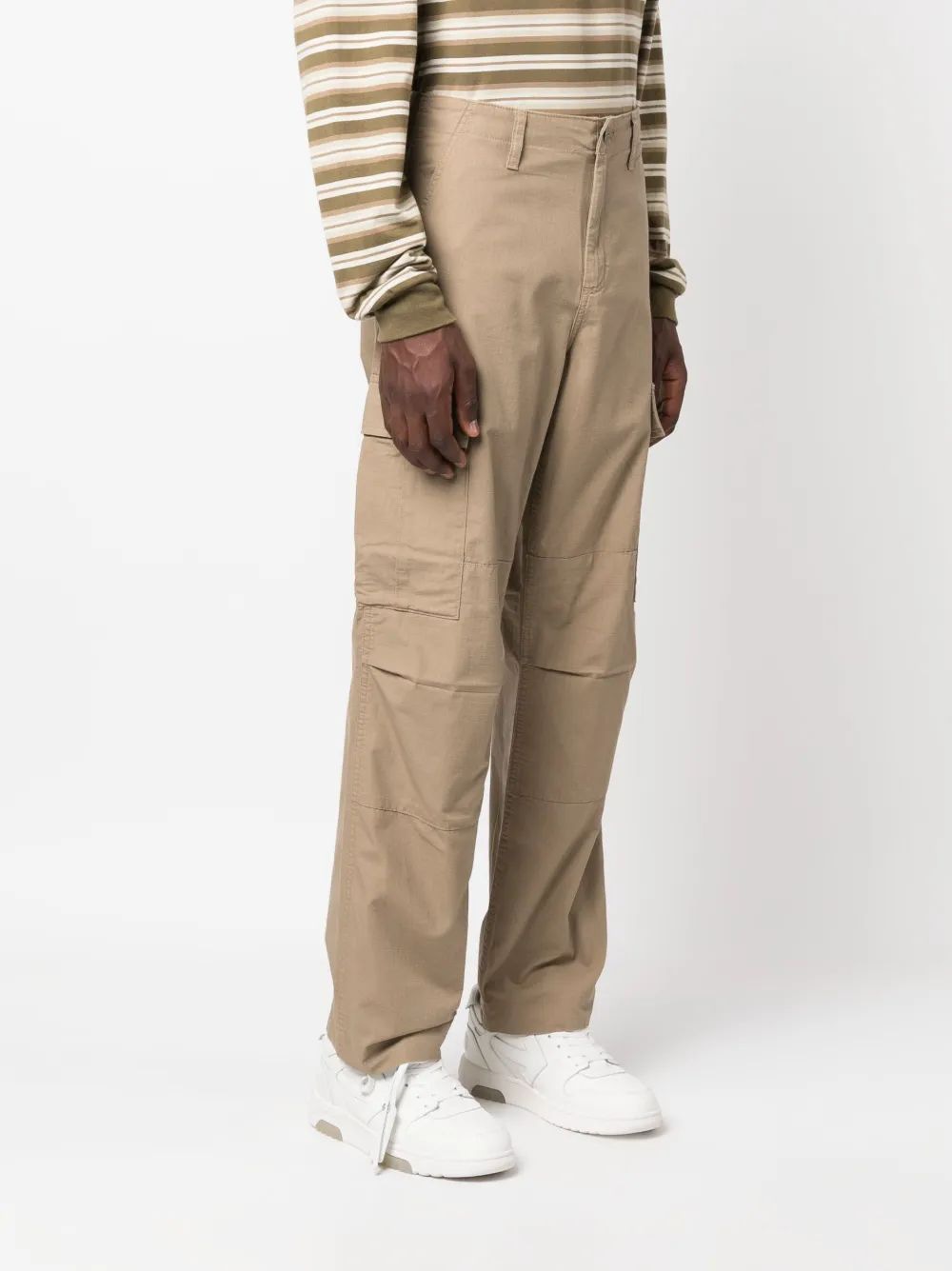 CARHARTT WIP Cotton Cargo Trousers for Men - Straight Leg Design
