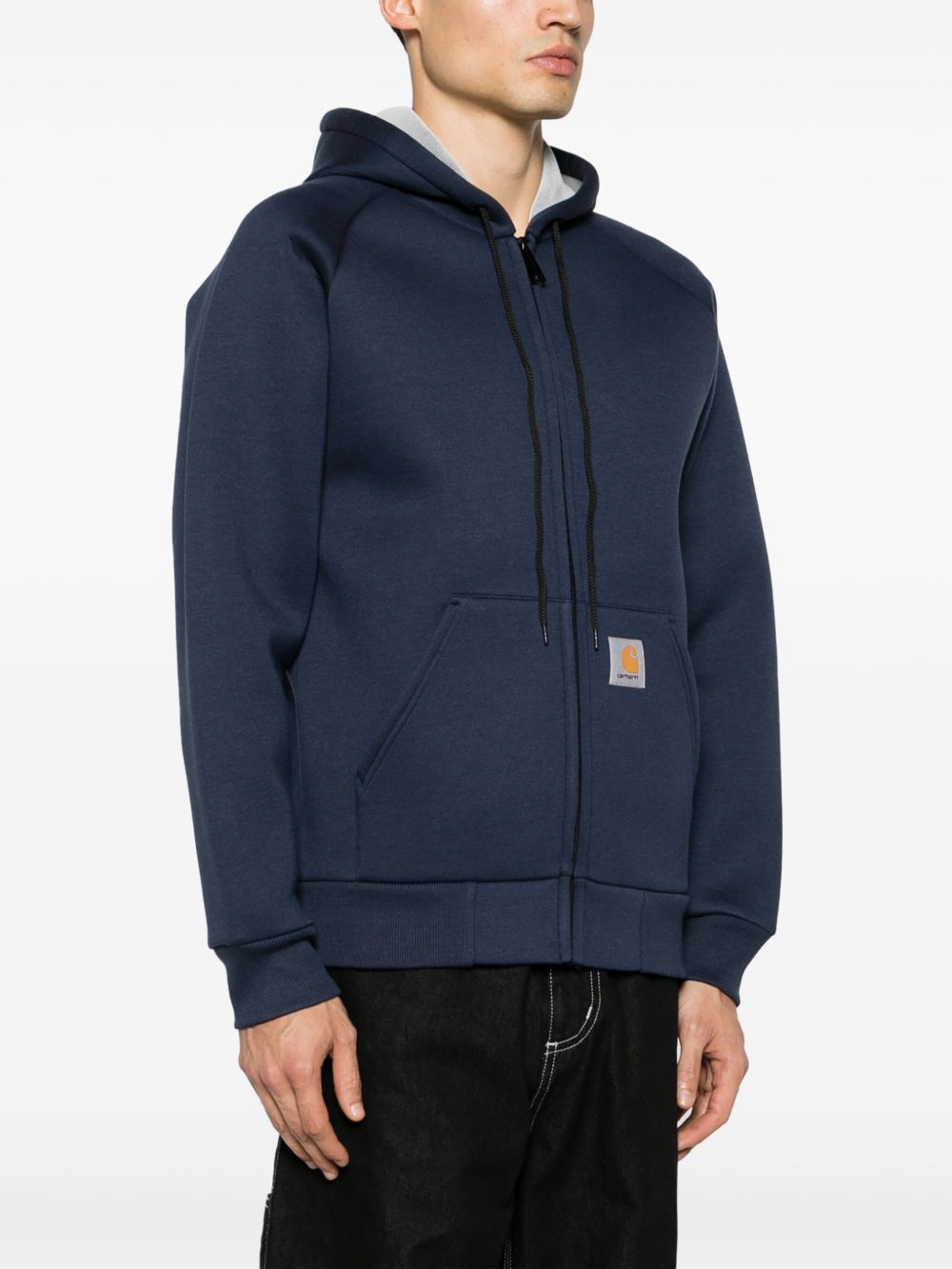 CARHARTT WIP Cotton Blend Hoodie with Logo Patch - FW25