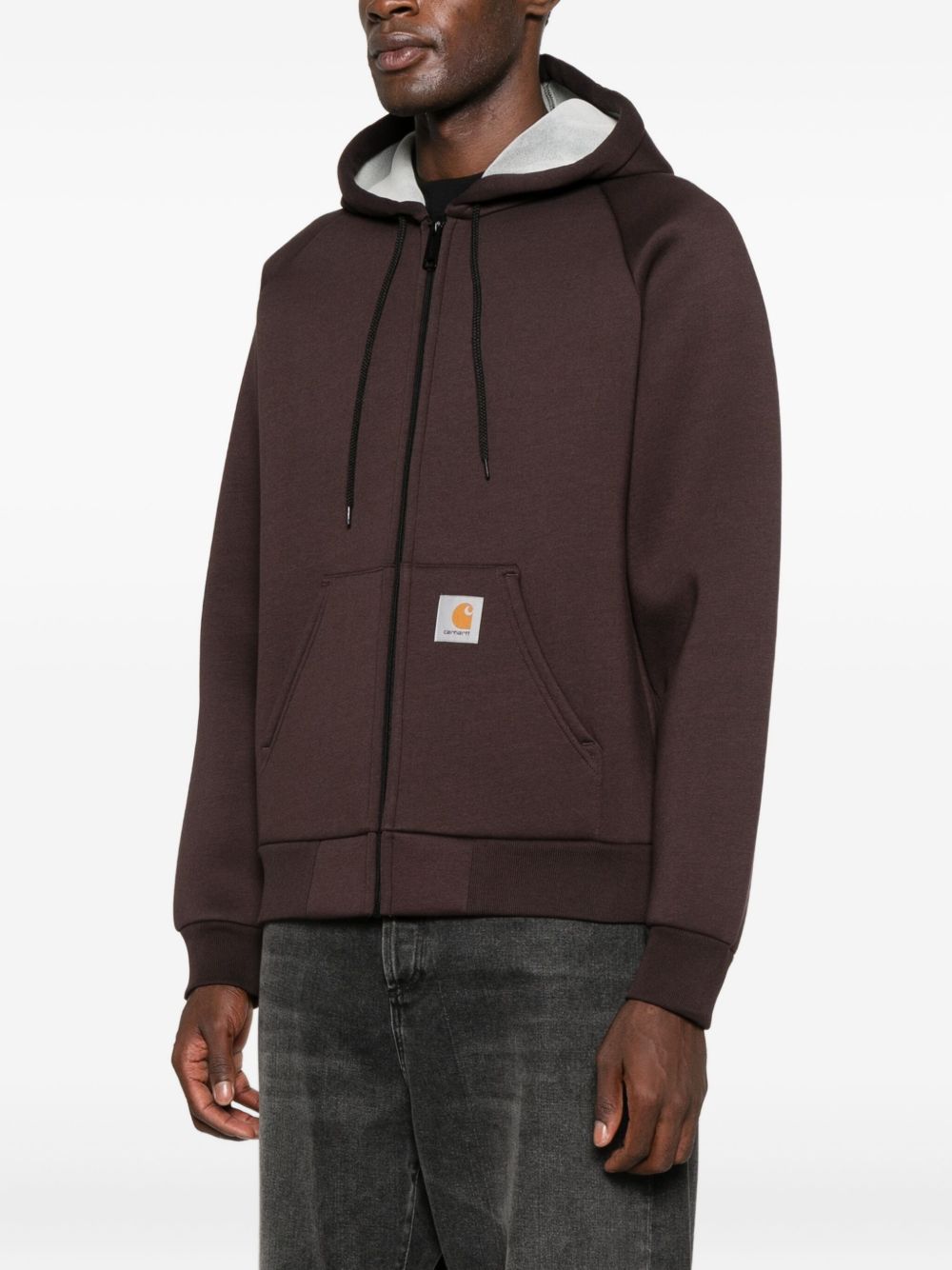 CARHARTT WIP Cotton Blend Front Zip Hoodie for Men