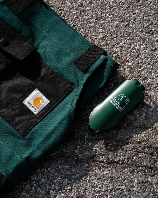 CARHARTT WIP Mini Folding Hand Shovel for Outdoor Adventures