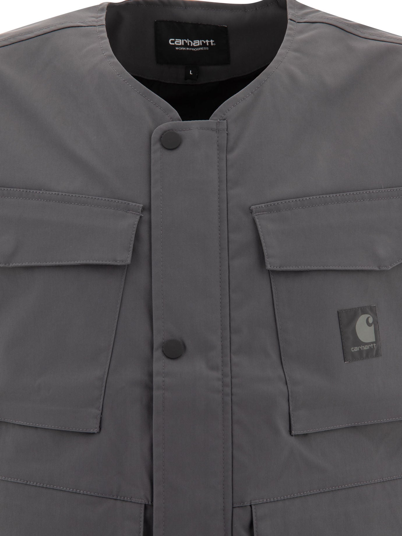 CARHARTT WIP Men's Regular Fit Sleeveless Vest Jacket