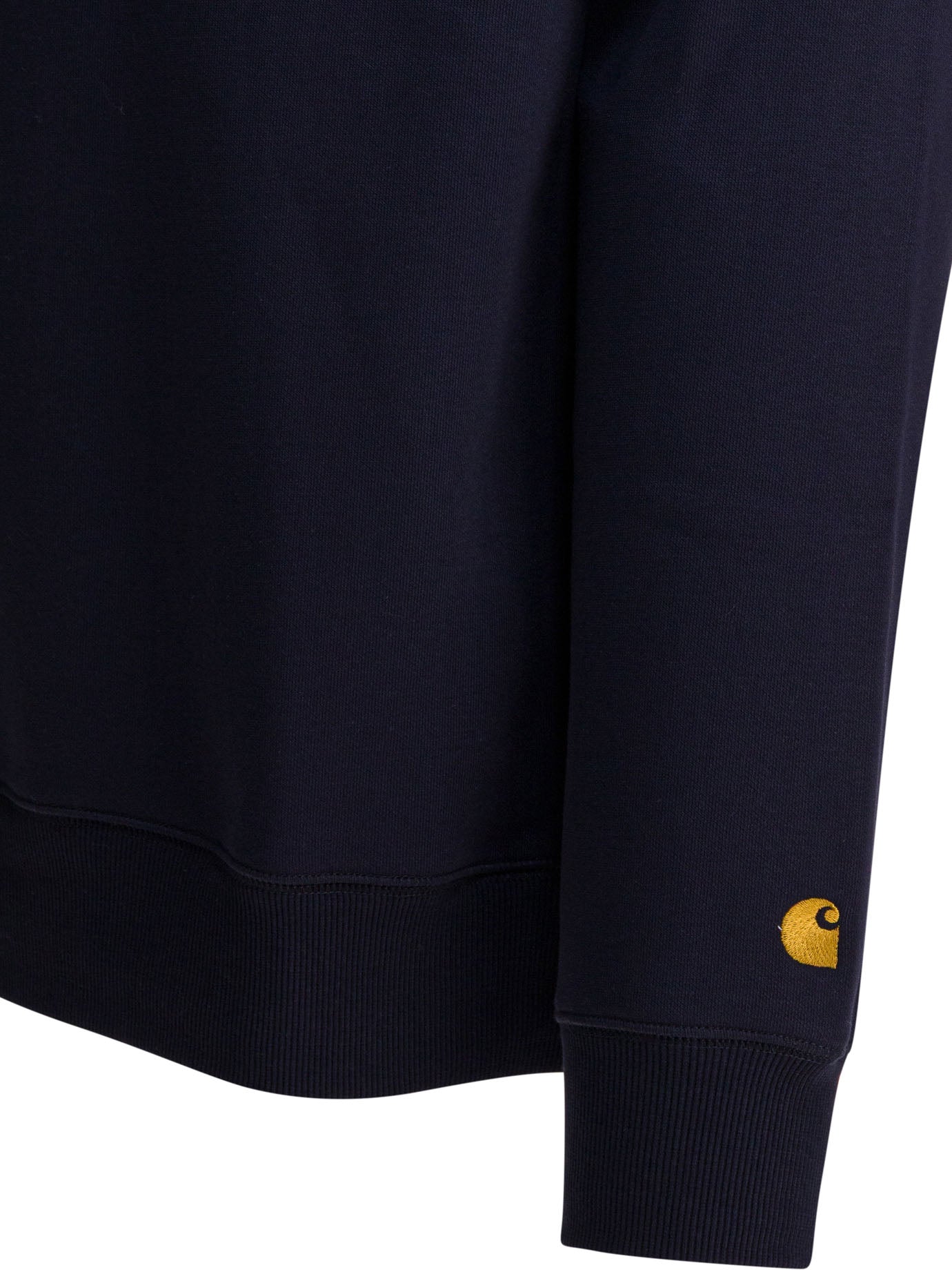 CARHARTT WIP Solid Color Regular Fit Long Sleeve Sweatshirt