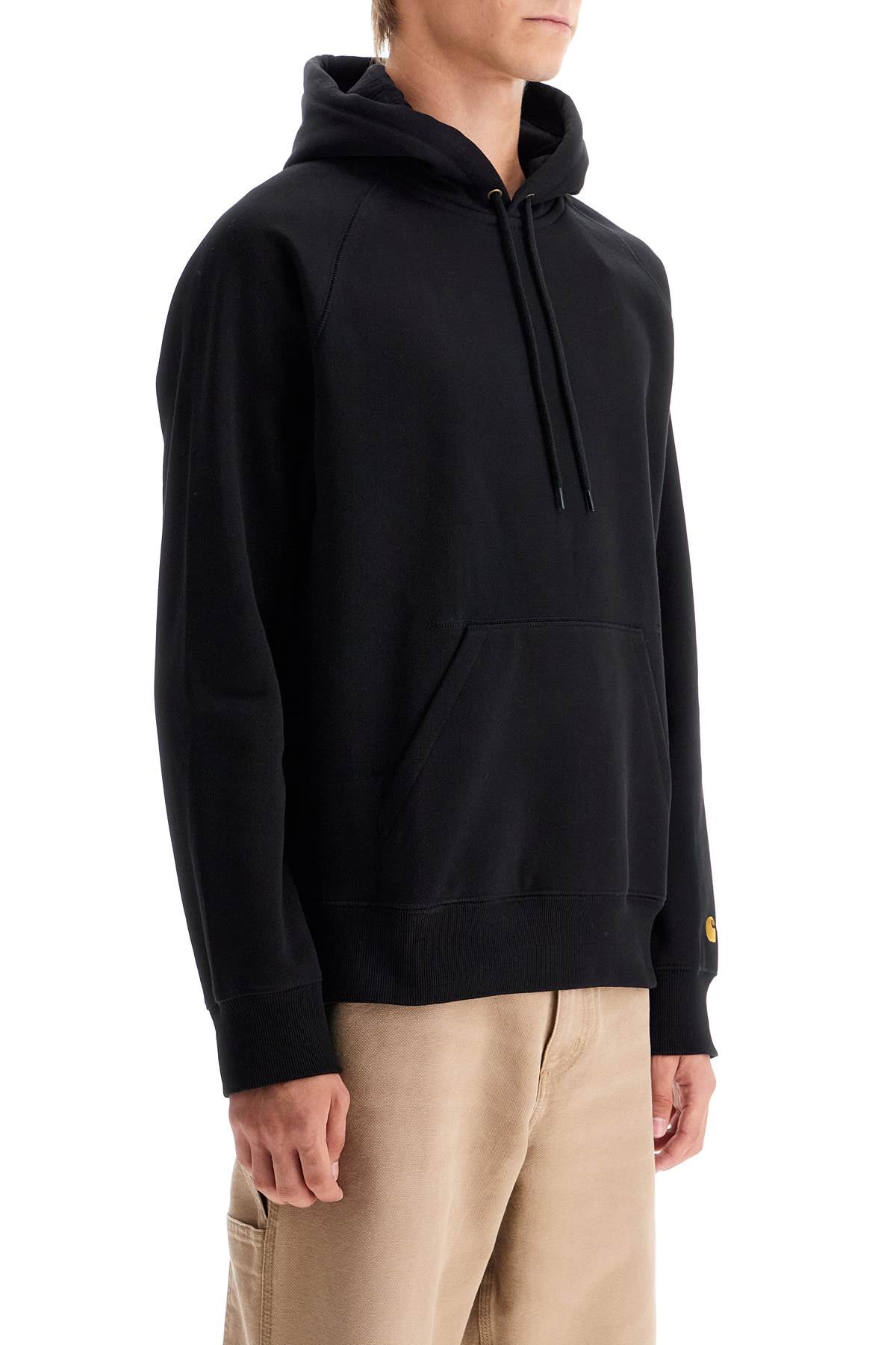 CARHARTT WIP Men's Cotton Blend Hooded Chase Sweatshirt