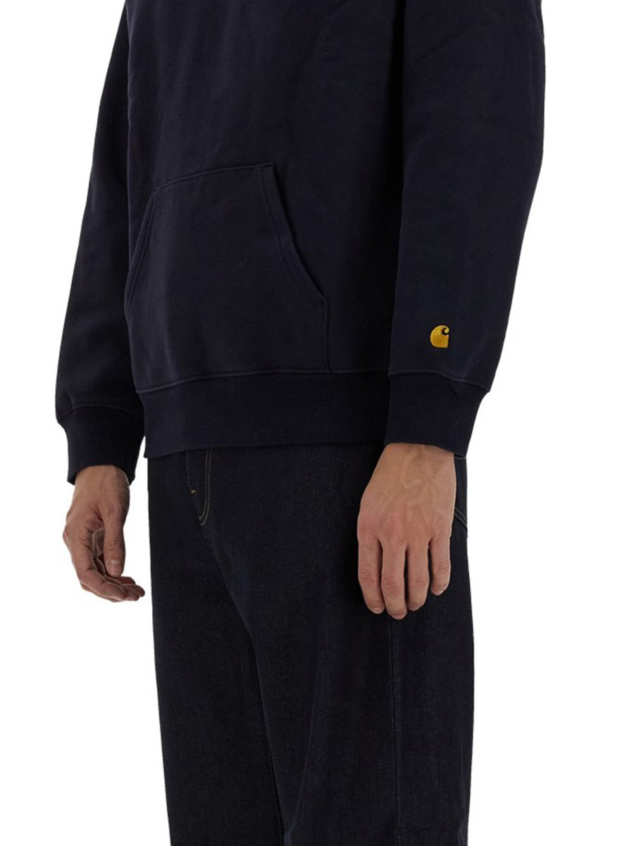 CARHARTT WIP Men's Half Zipper Sweatshirt - Size L