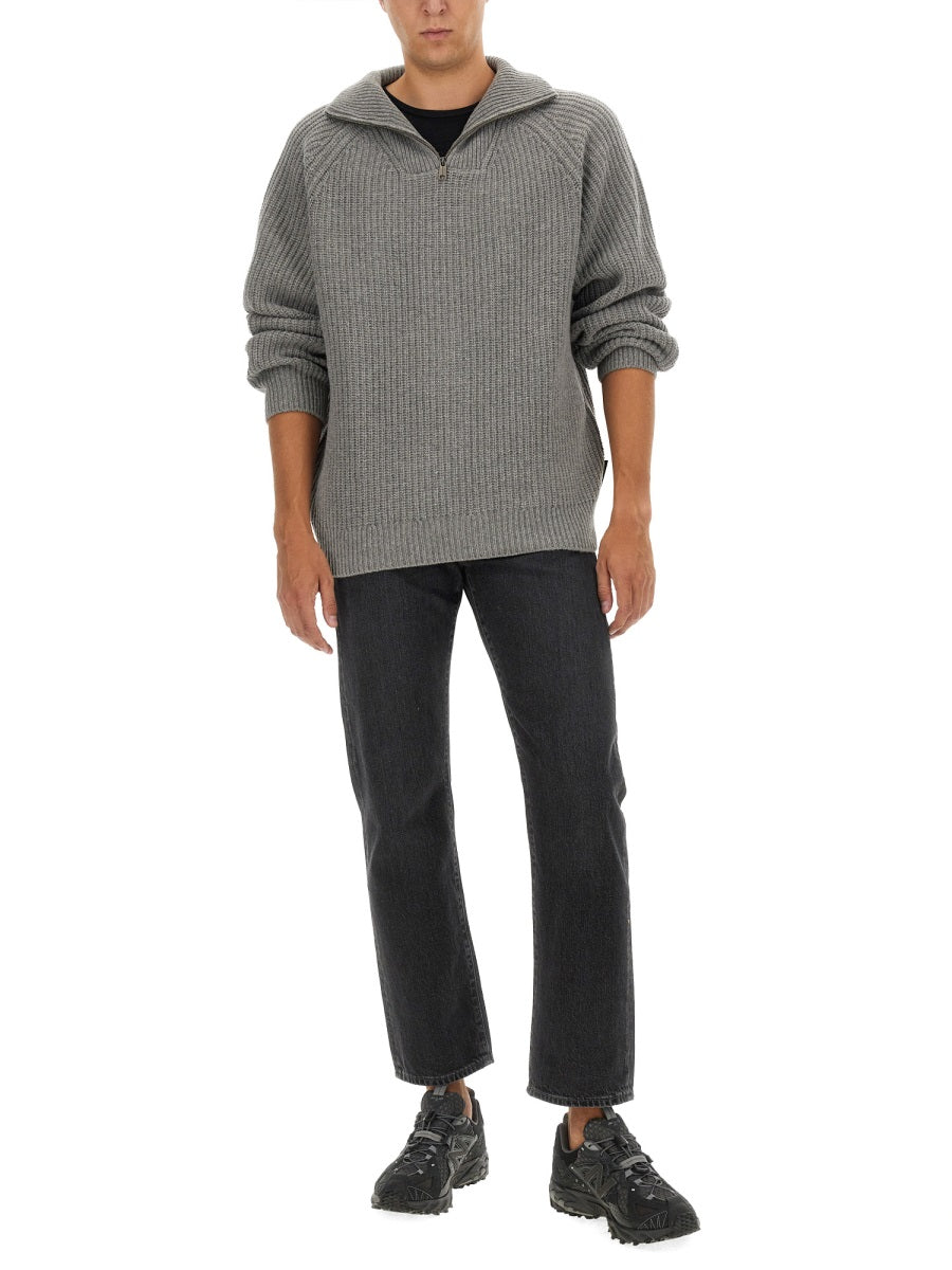 CARHARTT WIP Men's Zip T-Shirt - Size L