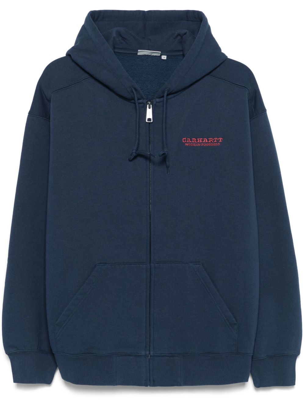 CARHARTT WIP Zipped Hoodie with Embroidered Logo - SS25
