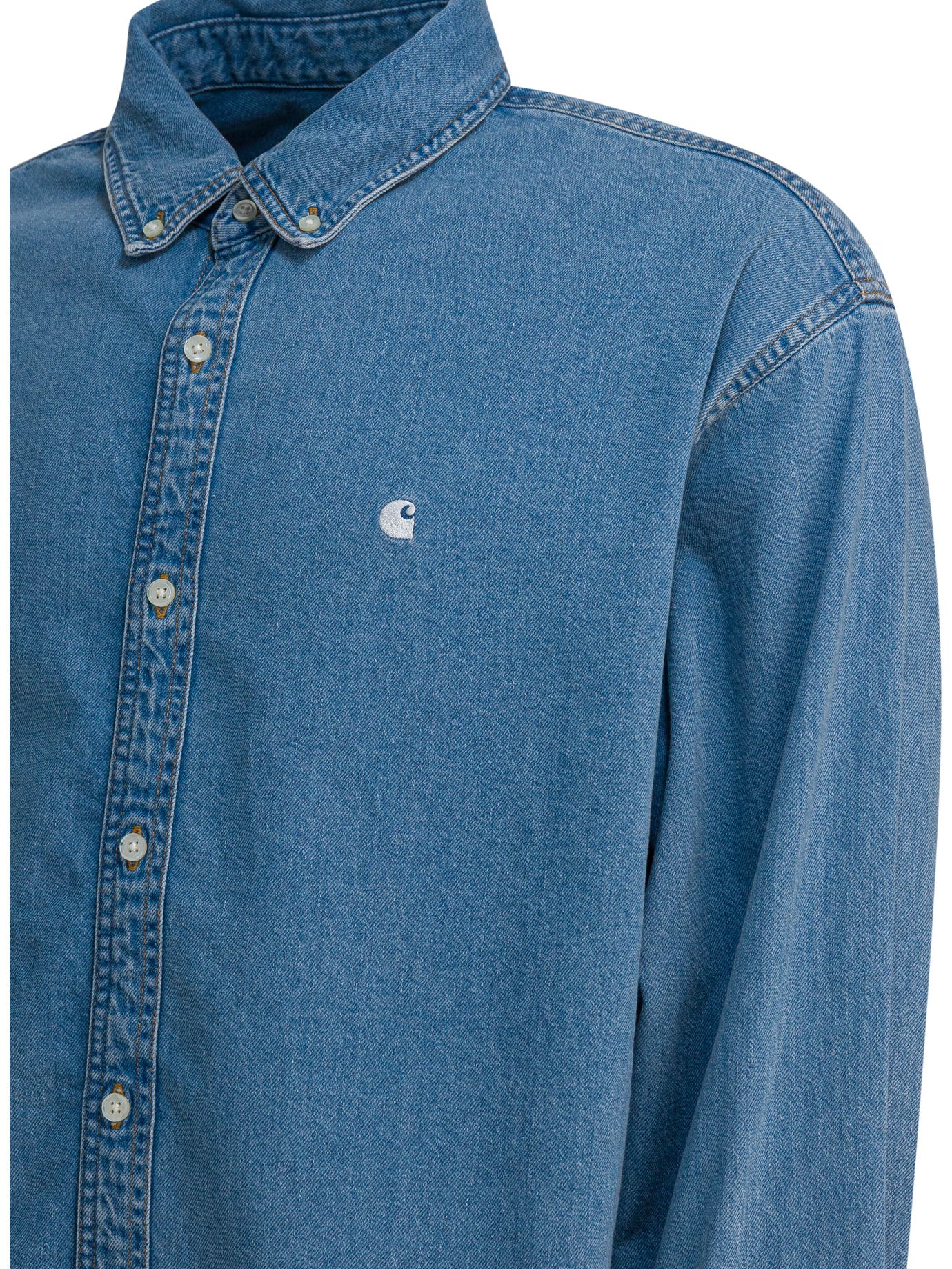 CARHARTT WIP Relaxed Fit Long Sleeve Button-Down Shirt