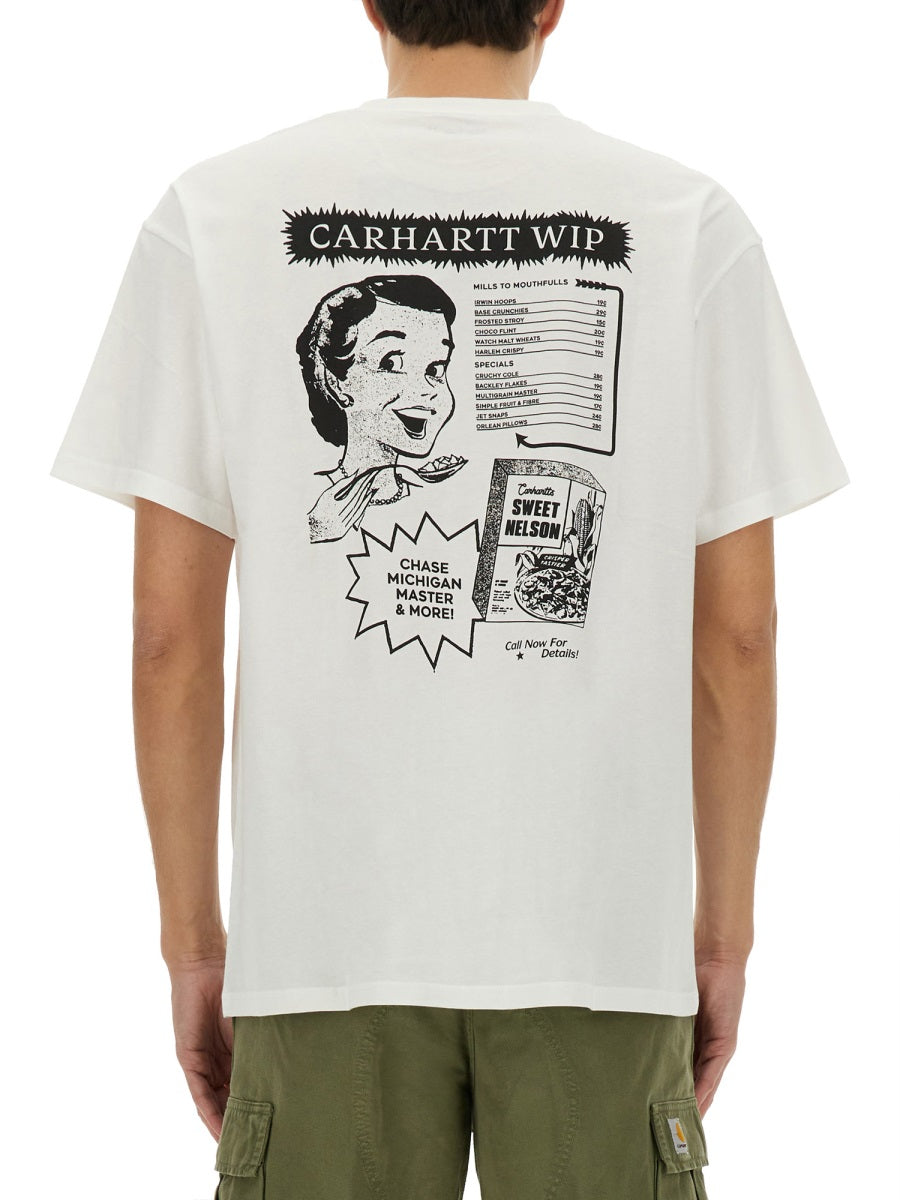 CARHARTT WIP Men's Organic Cotton Catalogue T-Shirt - Size L