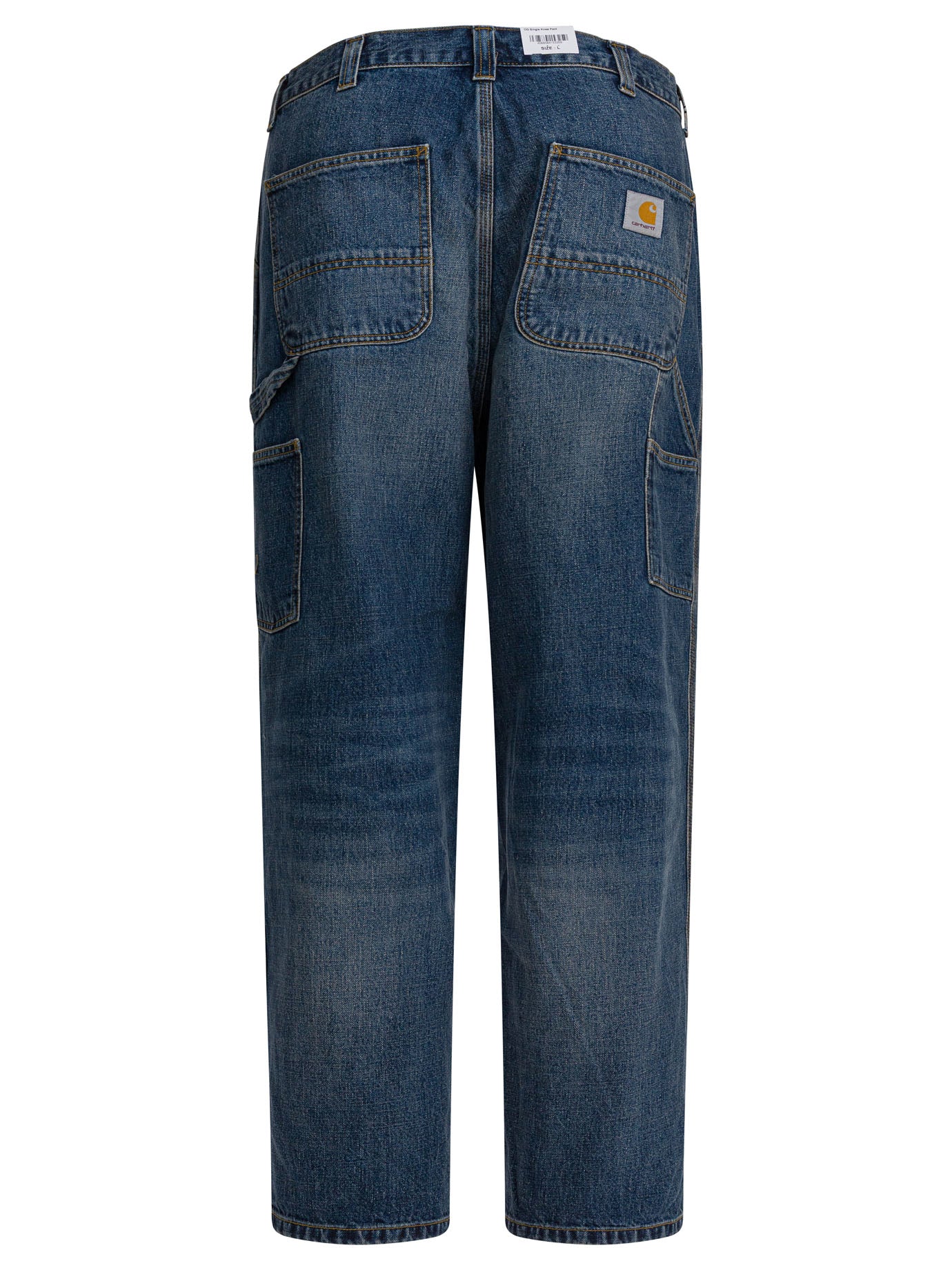 CARHARTT WIP Relaxed Fit Mid Rise Single Knee Jeans