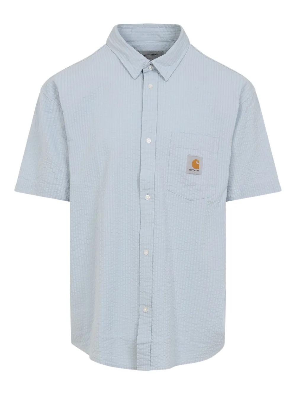 CARHARTT WIP Seersucker Short Sleeve Shirt