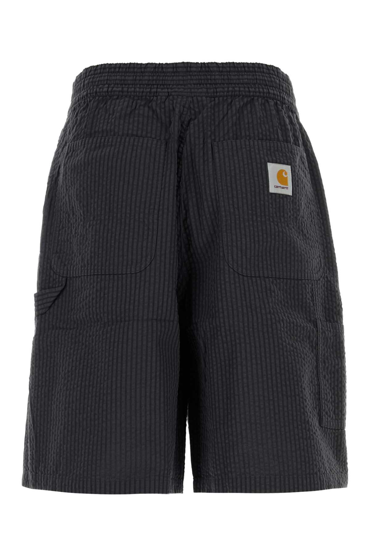 CARHARTT WIP Embroidered Cotton Toland Shorts for Men