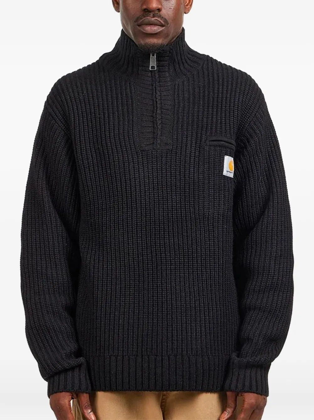 CARHARTT WIP Men's Wool Blend Half-Zip Sweater