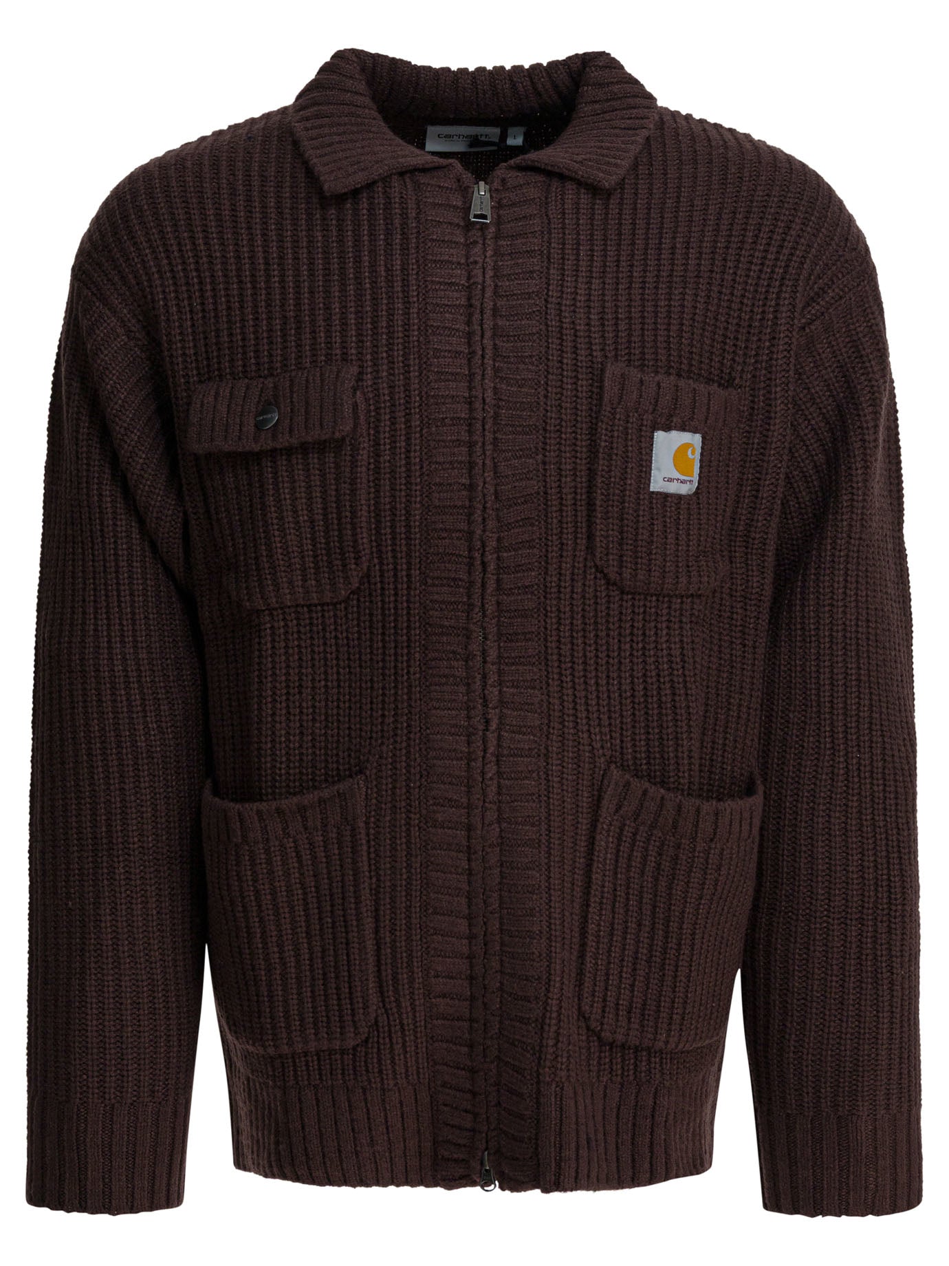CARHARTT WIP Wool Blend Chore Knit Jacket for Men - FW25