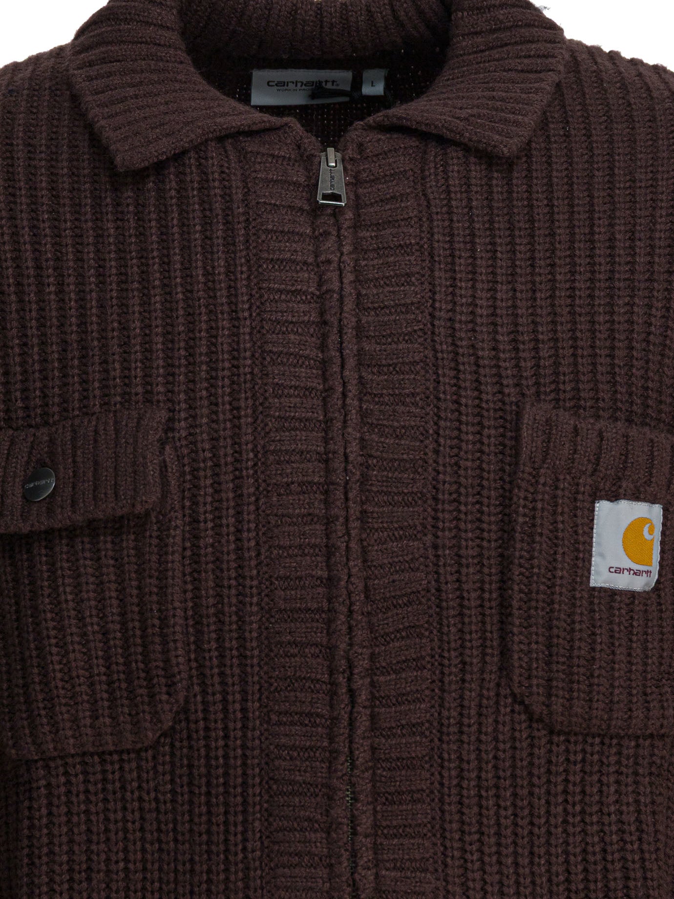 CARHARTT WIP Wool Blend Chore Knit Jacket for Men - FW25