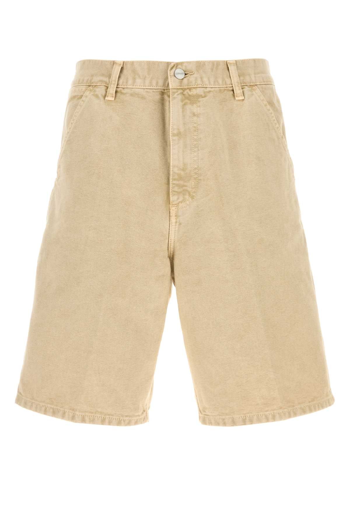 CARHARTT WIP Men's Mini Denim Single Knee Shorts