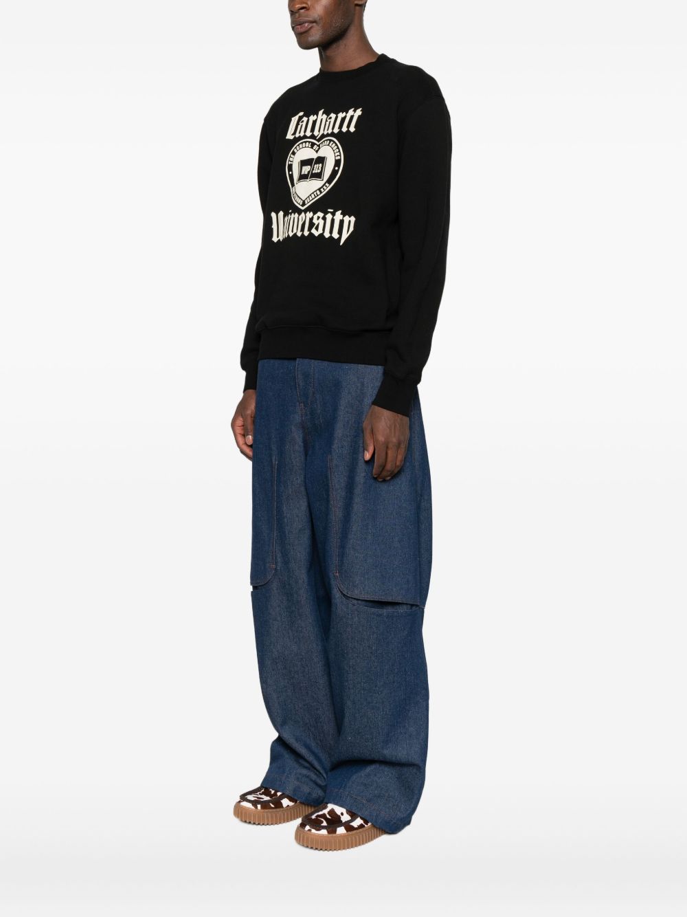 CARHARTT WIP Logo Crewneck Sweatshirt - FW25