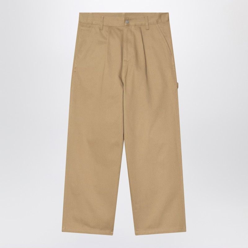 CARHARTT WIP Holden Trousers in Leather - Relaxed Fit