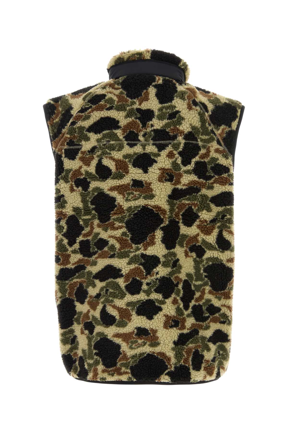 CARHARTT WIP Camouflage Printed Teddy Prentis Vest Liner