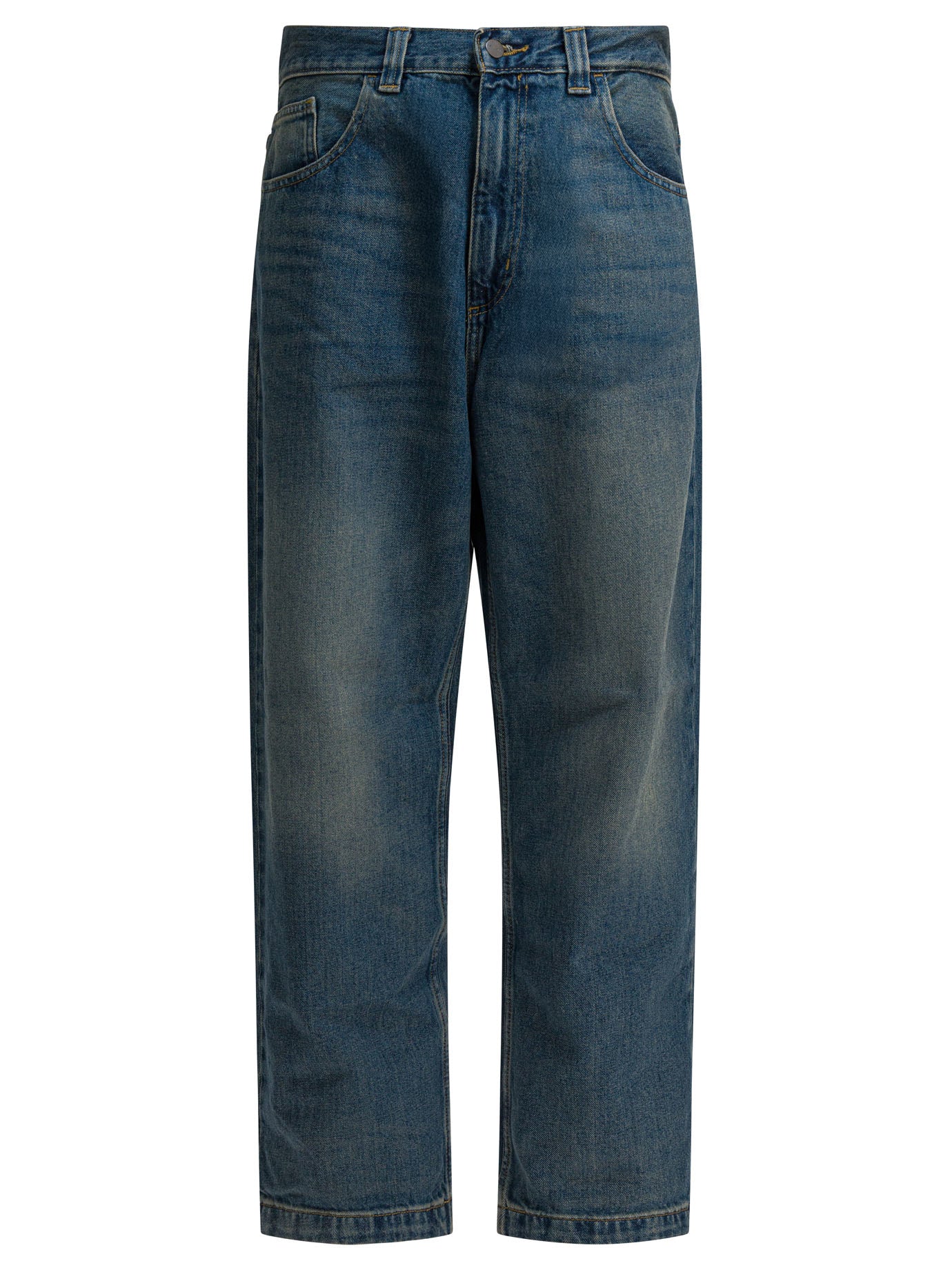 CARHARTT WIP Men's Relaxed Fit Mid Rise Jeans