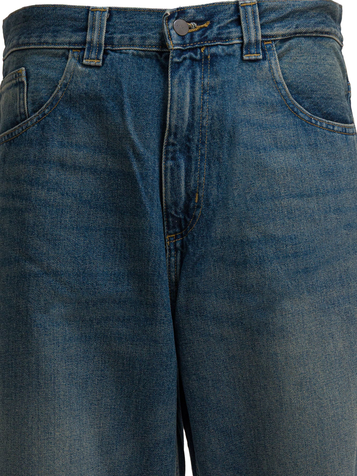 CARHARTT WIP Men's Relaxed Fit Mid Rise Jeans