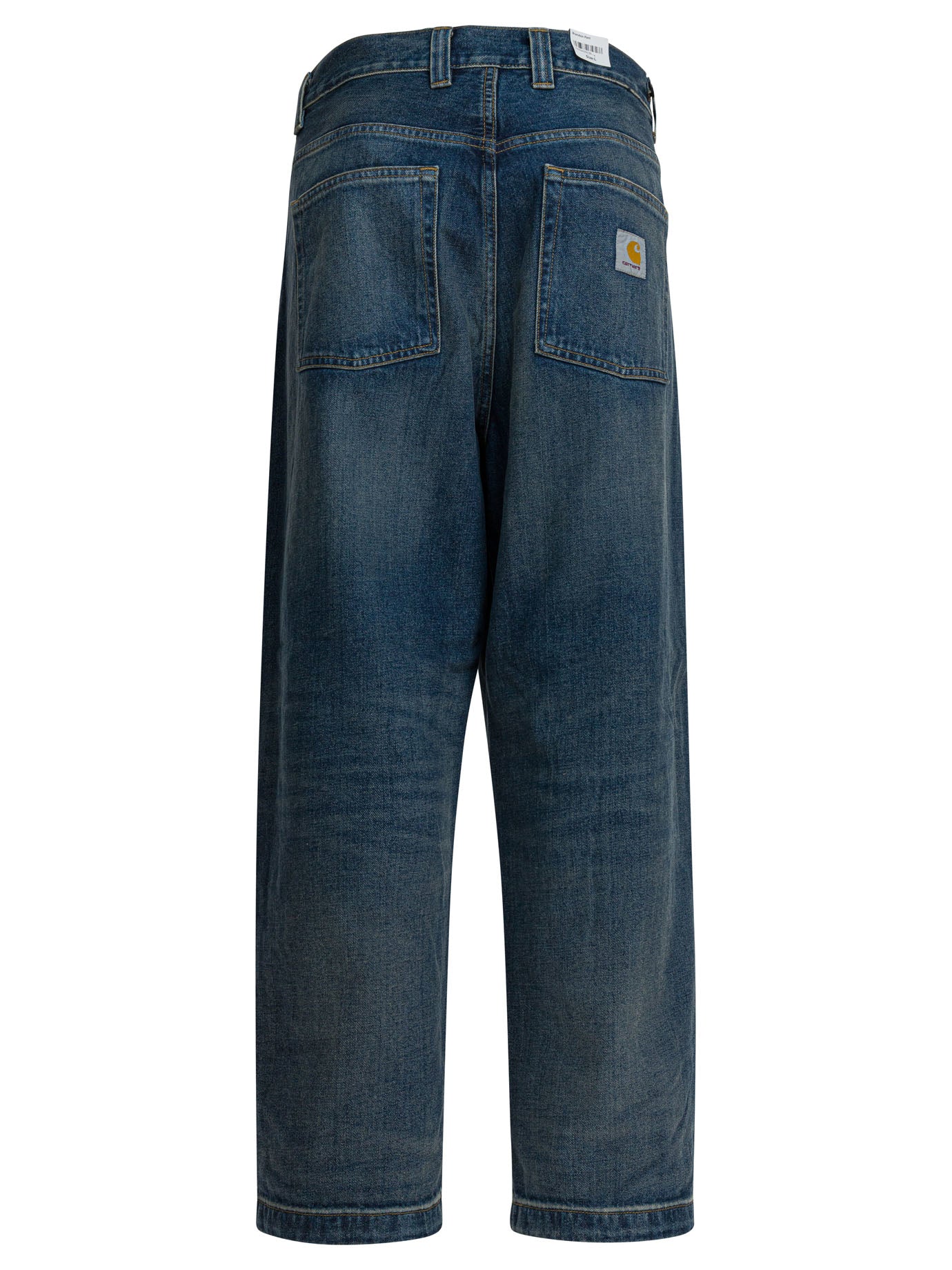 CARHARTT WIP Men's Relaxed Fit Mid Waist Jeans