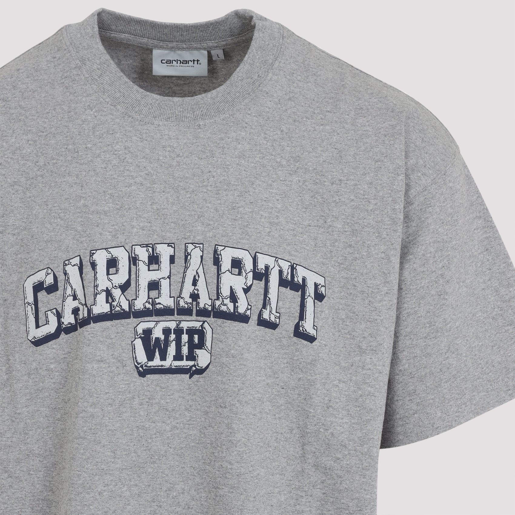 CARHARTT WIP Heavy Duty Short Sleeve Cotton T-Shirt for Men