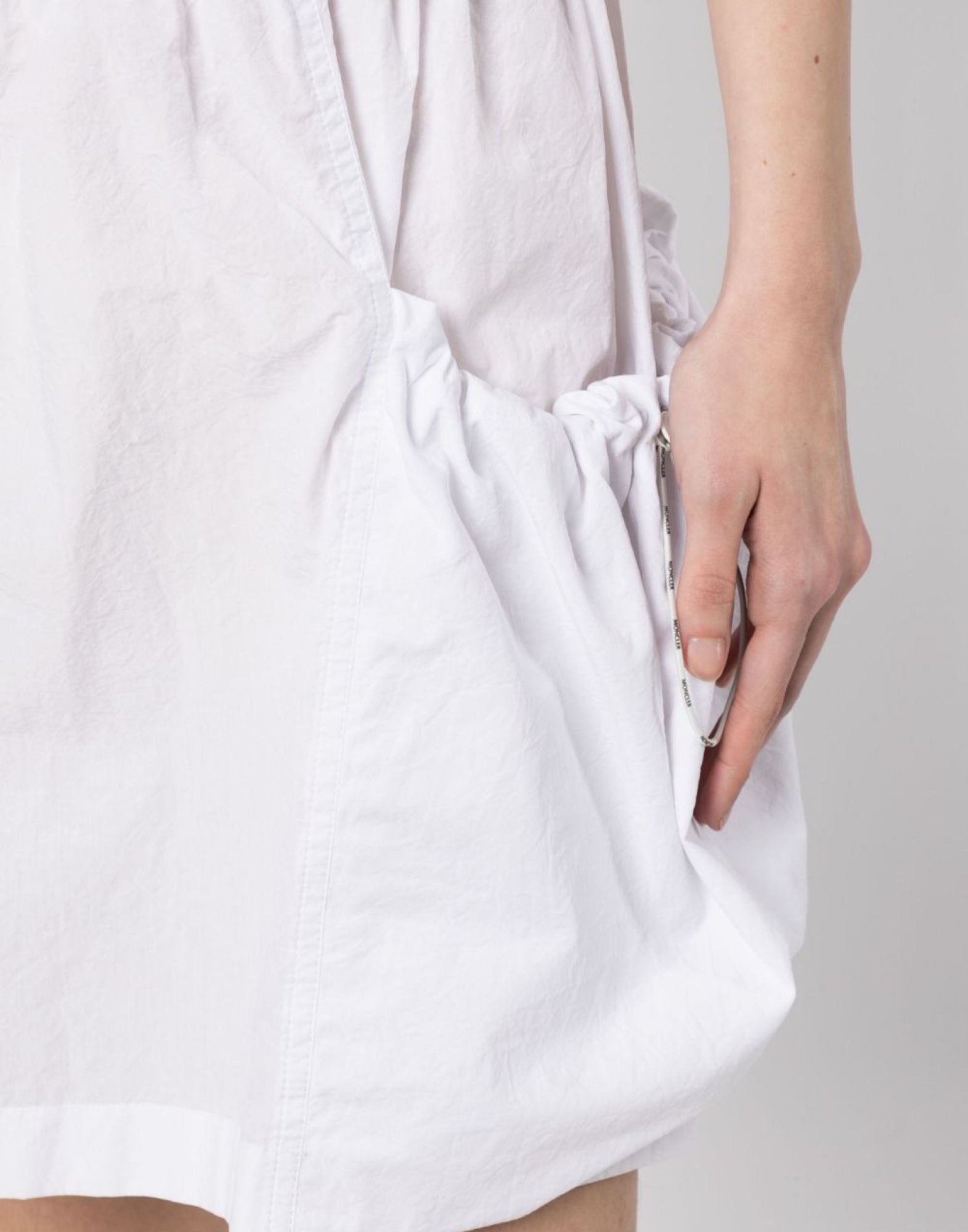 MONCLER Drawstring Sleeveless Mini Dress for Women