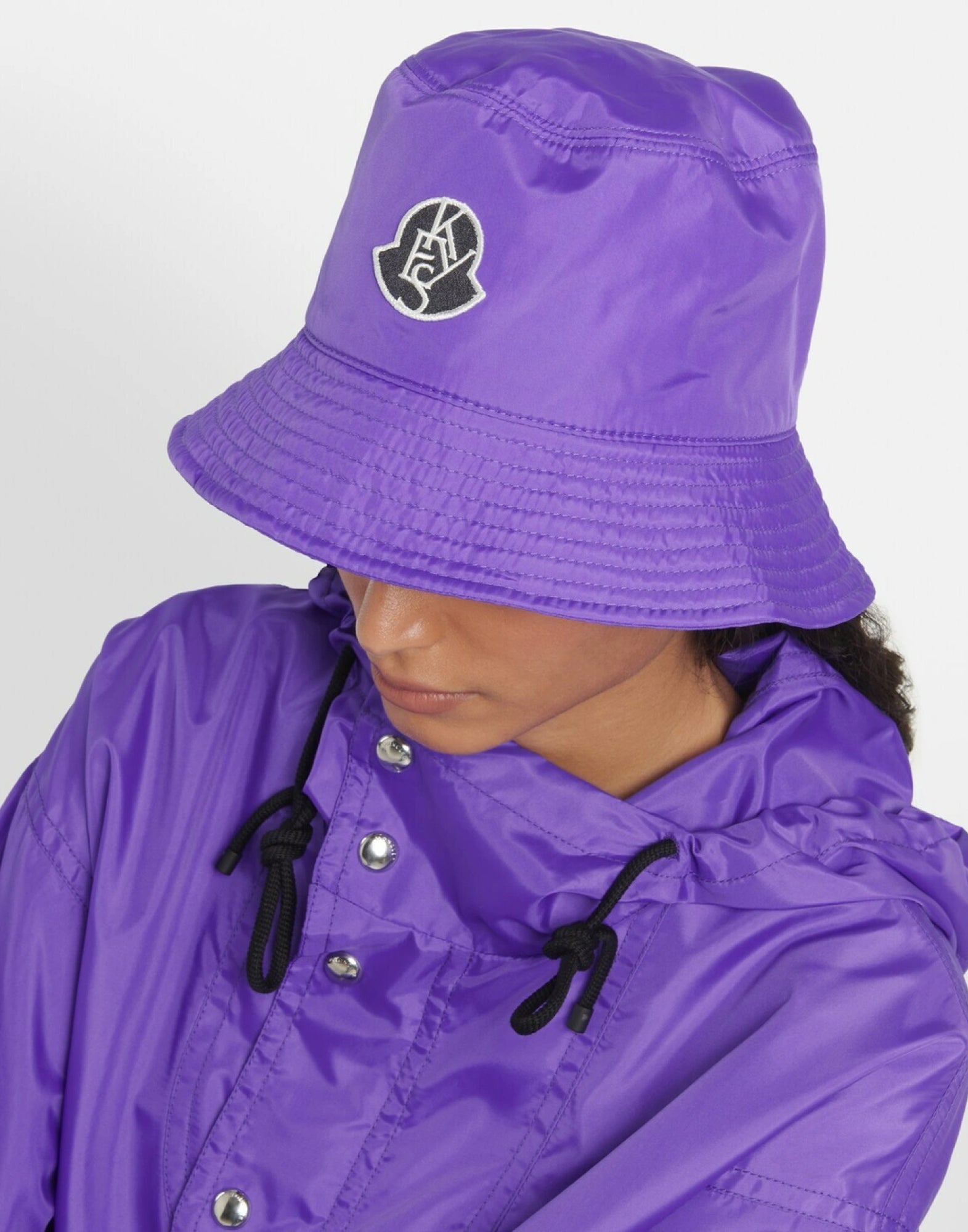 MONCLER Genius Collaboration Logo Bucket Hat