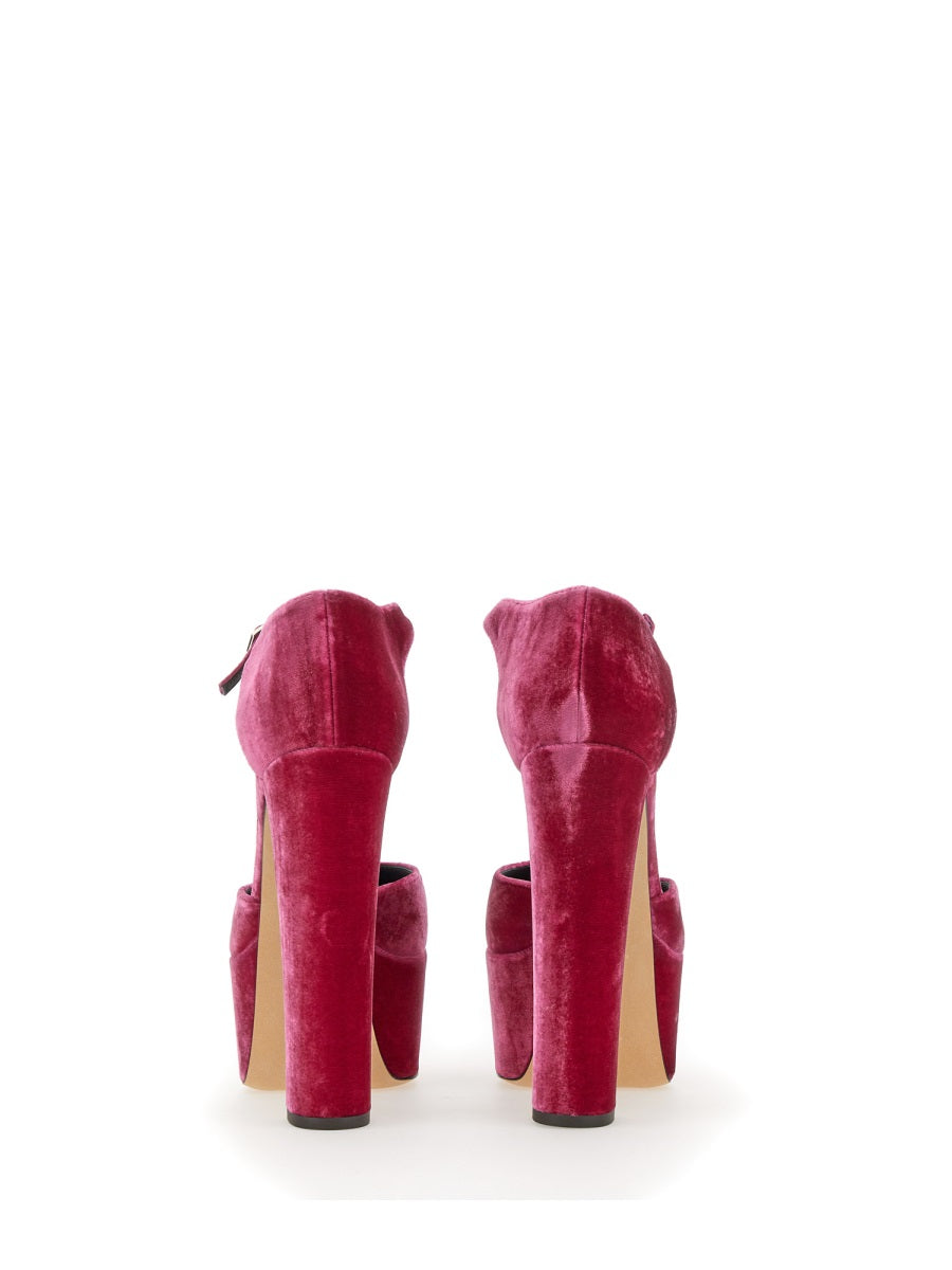 GIUSEPPE ZANOTTI Elegant Mini Pump with 15 cm Heel