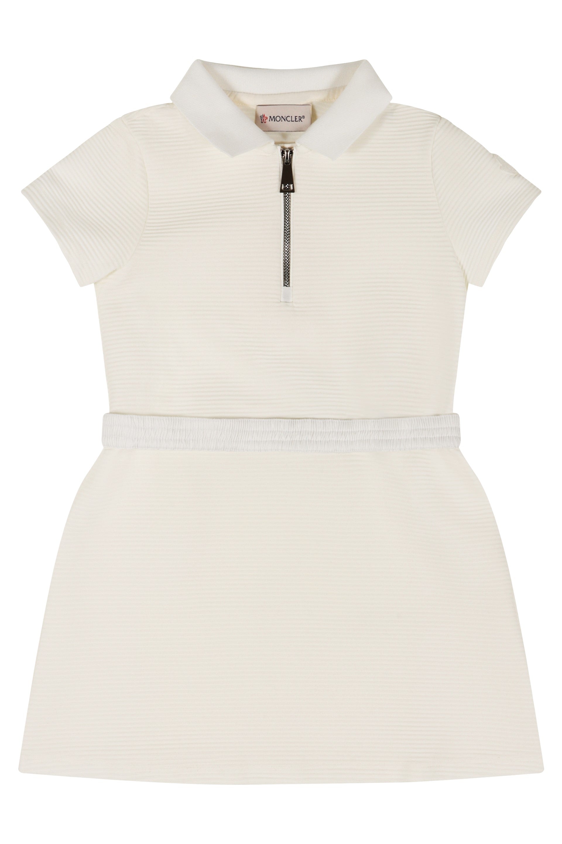 MONCLER KIDS Girls' Polo Style Mini Dress