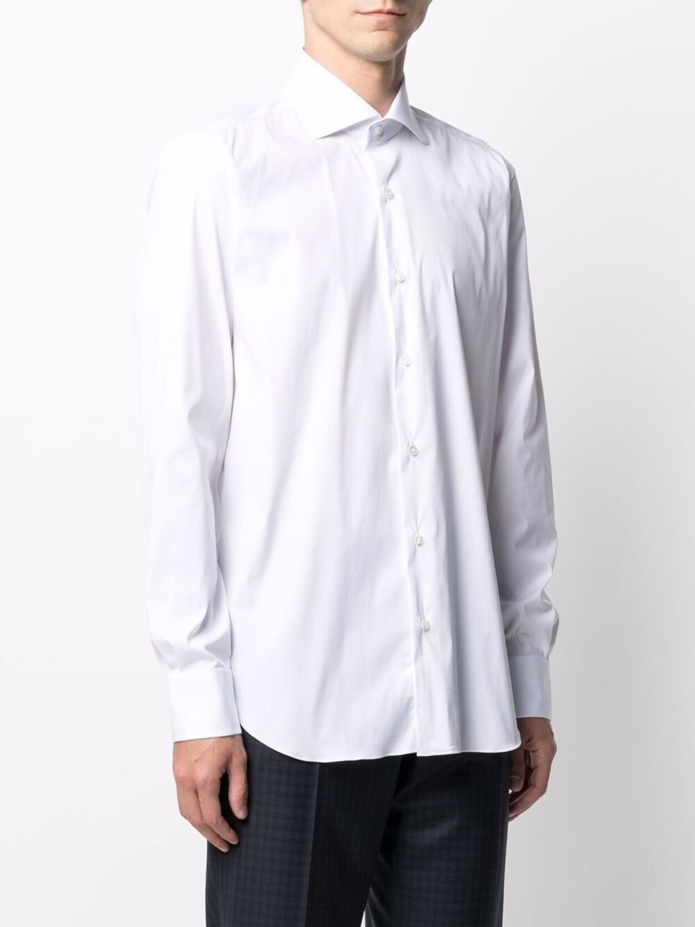 BARBA Napoli Classic Neck Shirt for Men - FW24 Collection