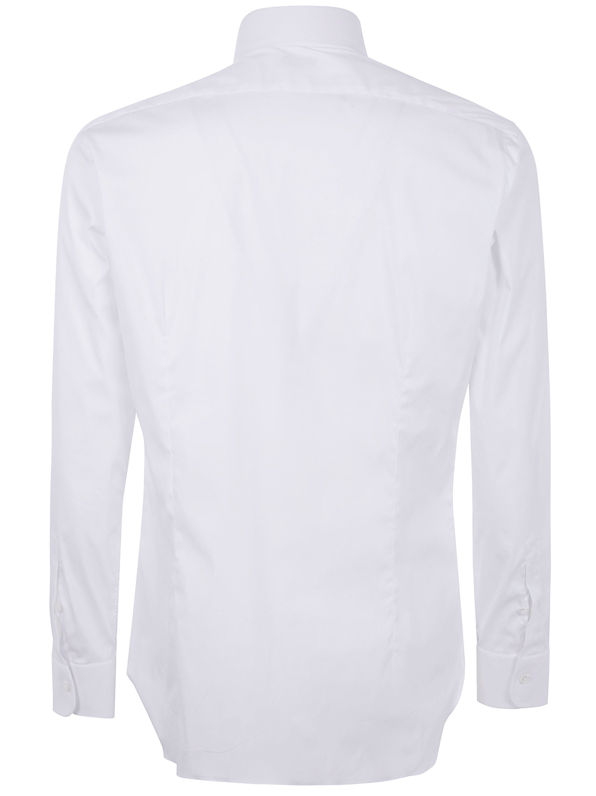 BARBA Napoli Classic Popeline Stretch Shirt - Men's Fit